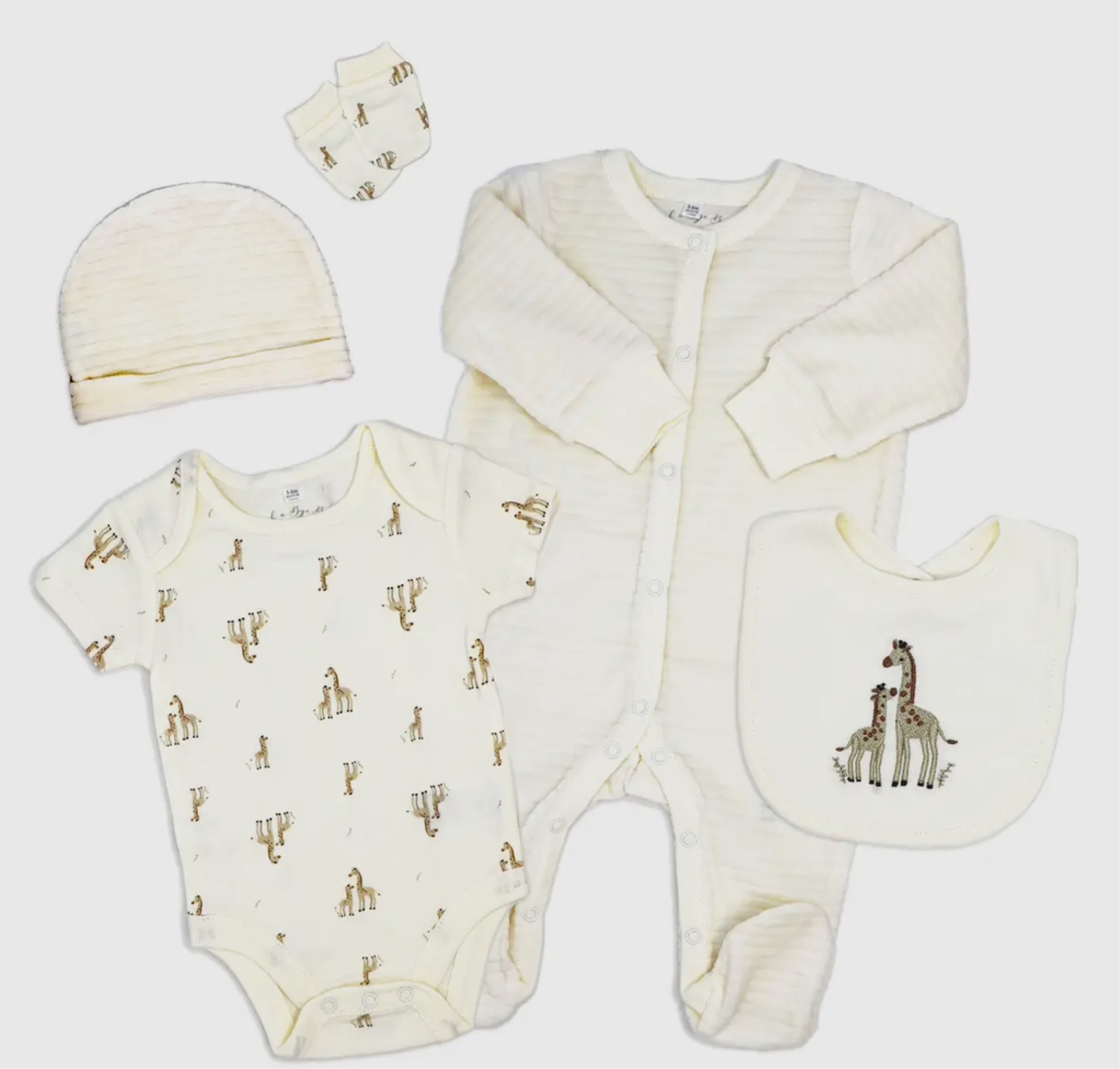 Giraffe Velour Set
