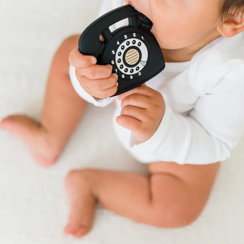 Rotary Phone Silicone Teether