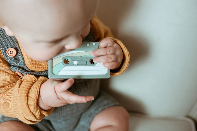 Cassette Tape Silicone Teether