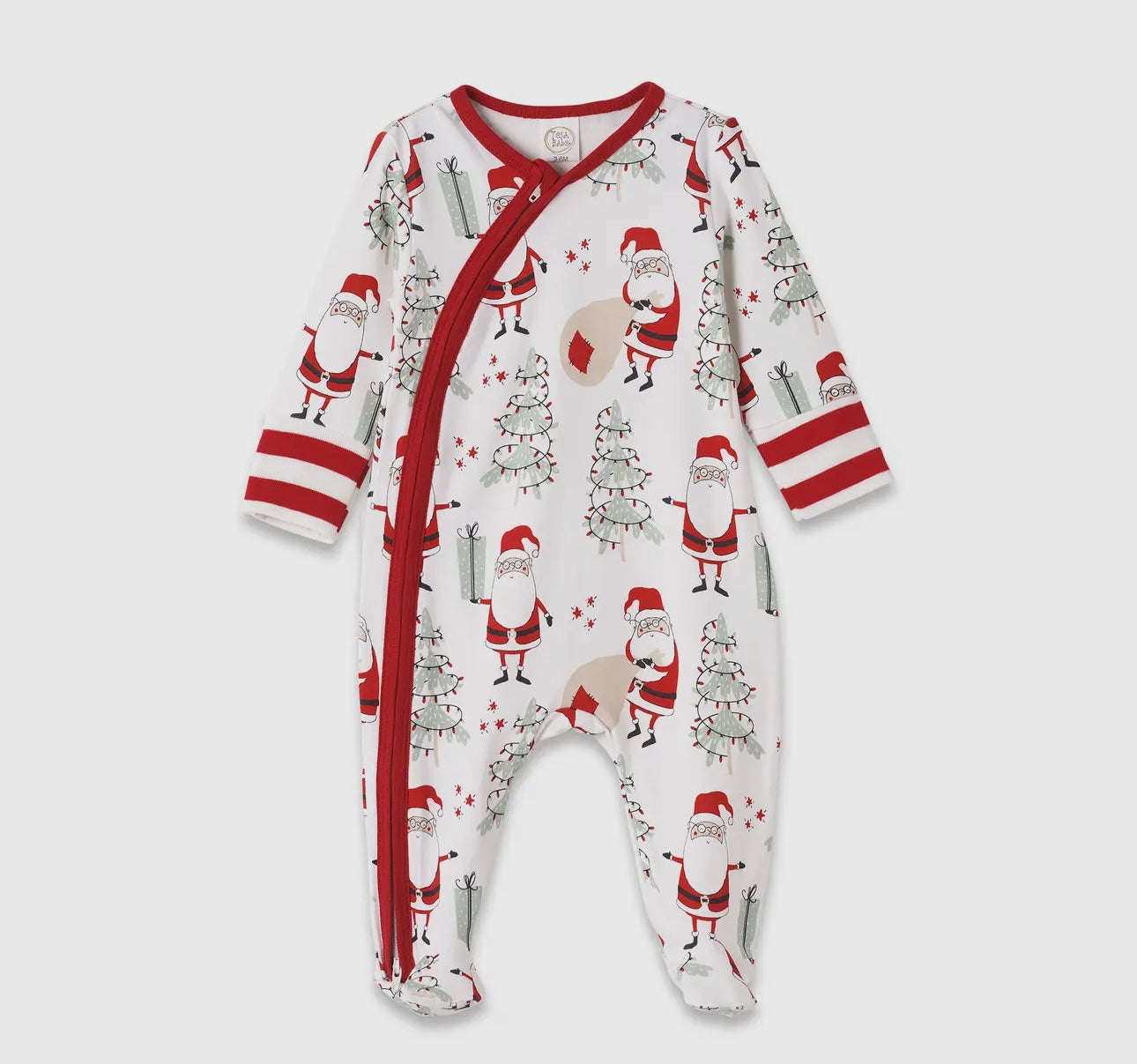 Here Comes Santa Bamboo Romper