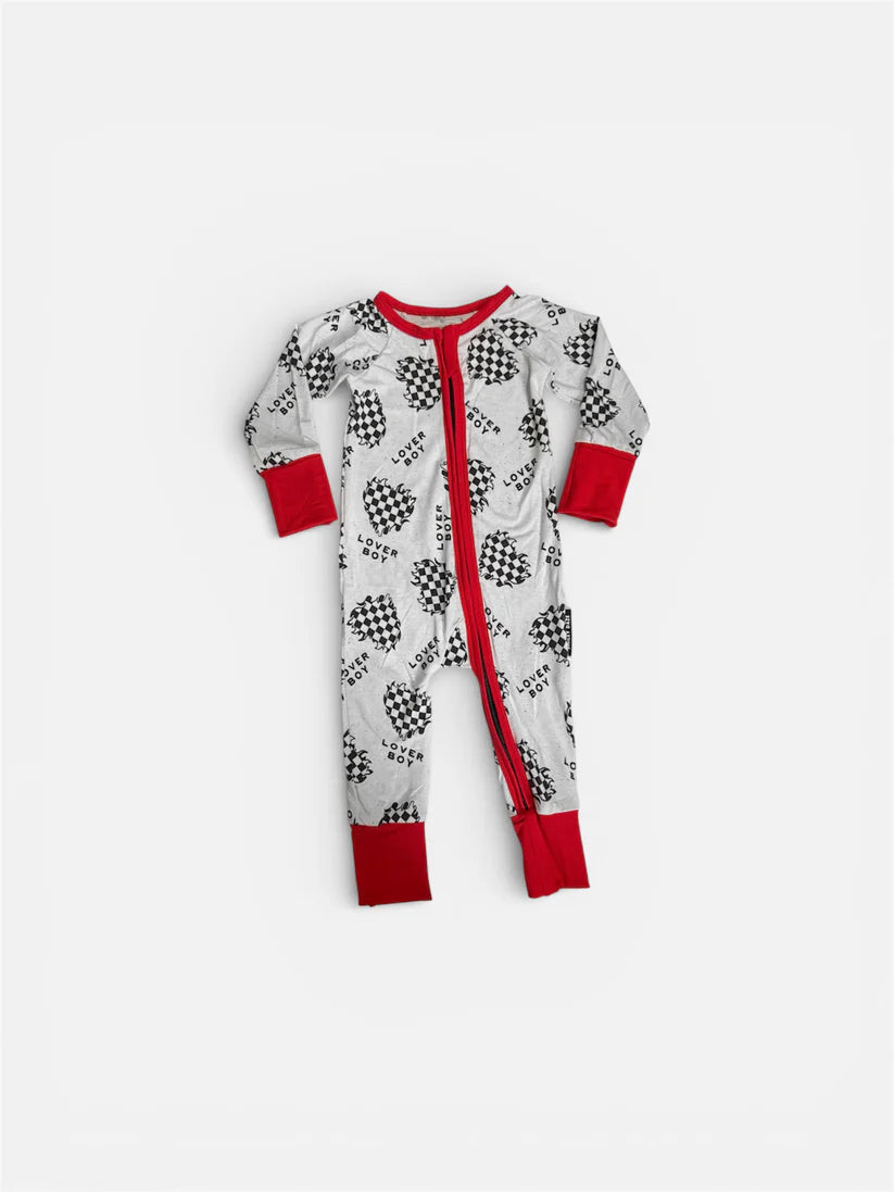 LOVER BOY BAMBOO ZIPPER PAJAMA