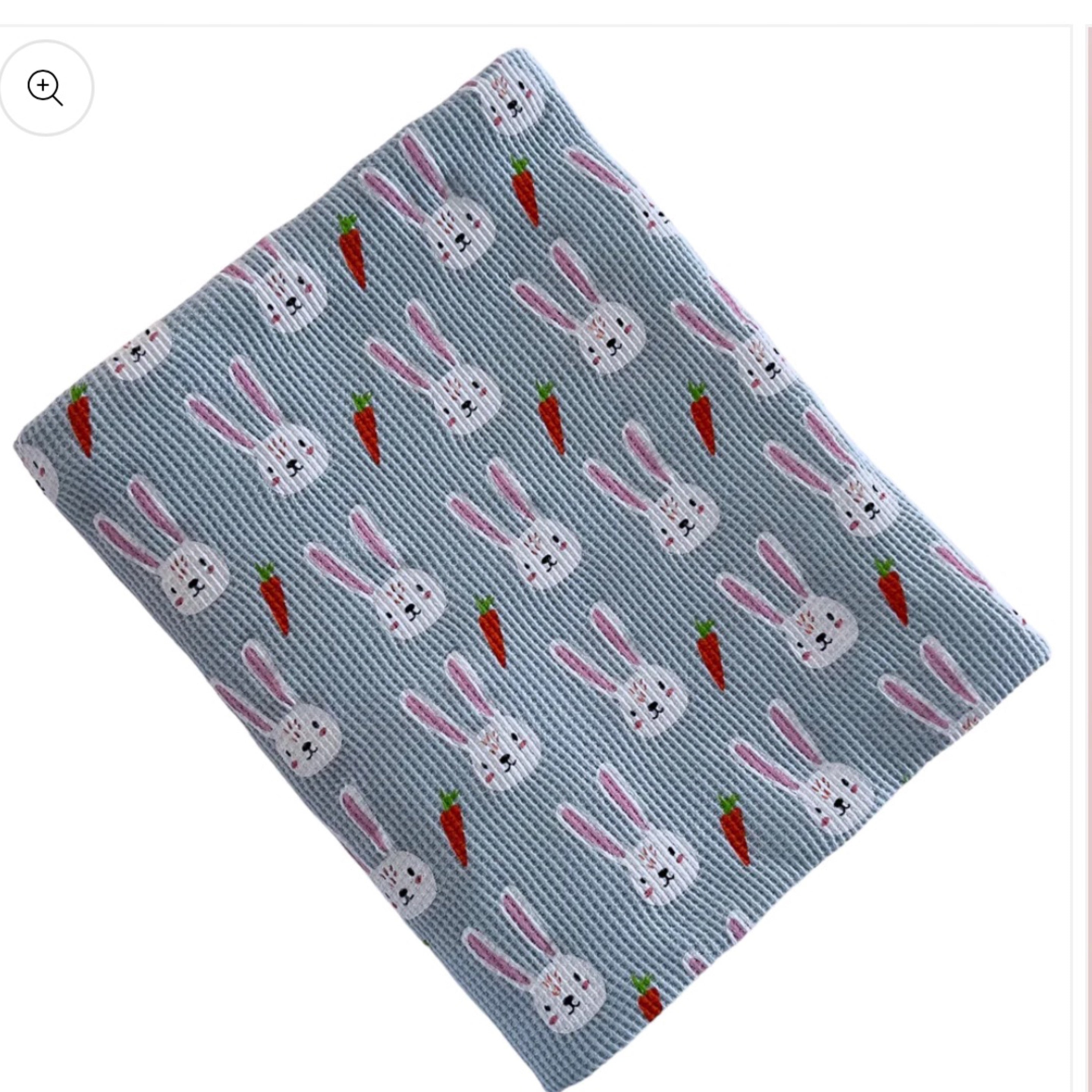 Brother Bunny Organic Cotton Swaddle Blanket