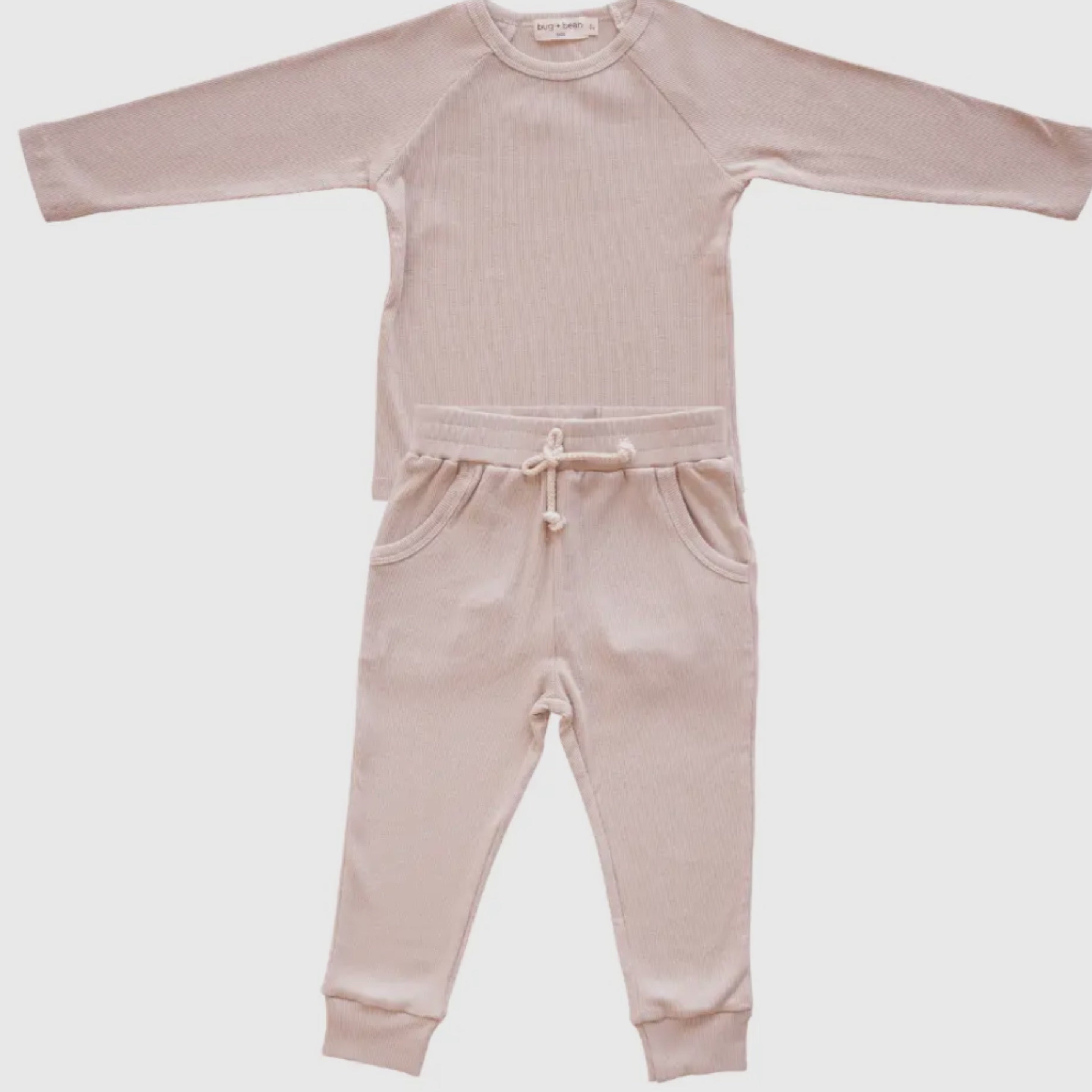 Organic Cotton Lounge Set Oatmeal
