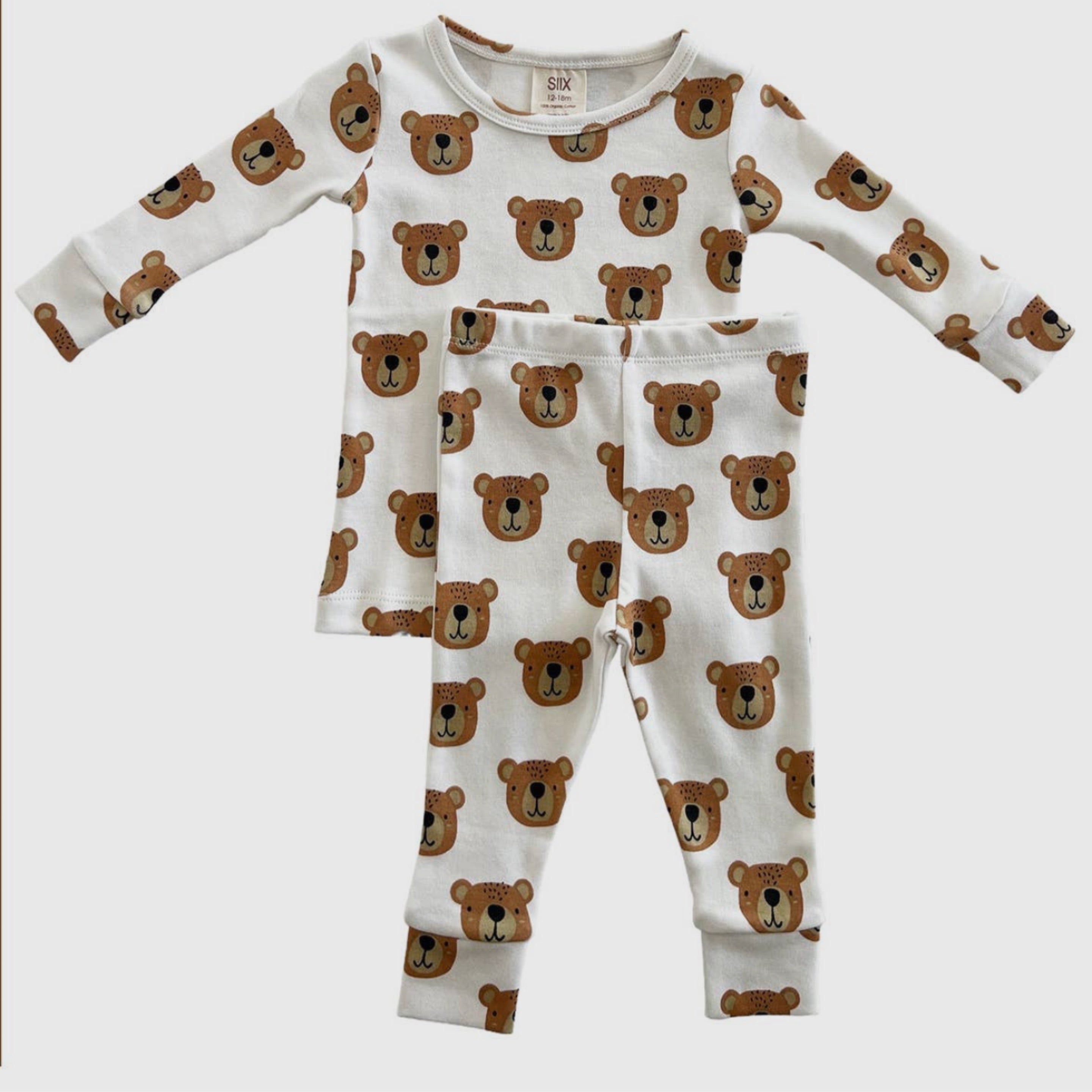 2 Piece Organic Baby Bear Set