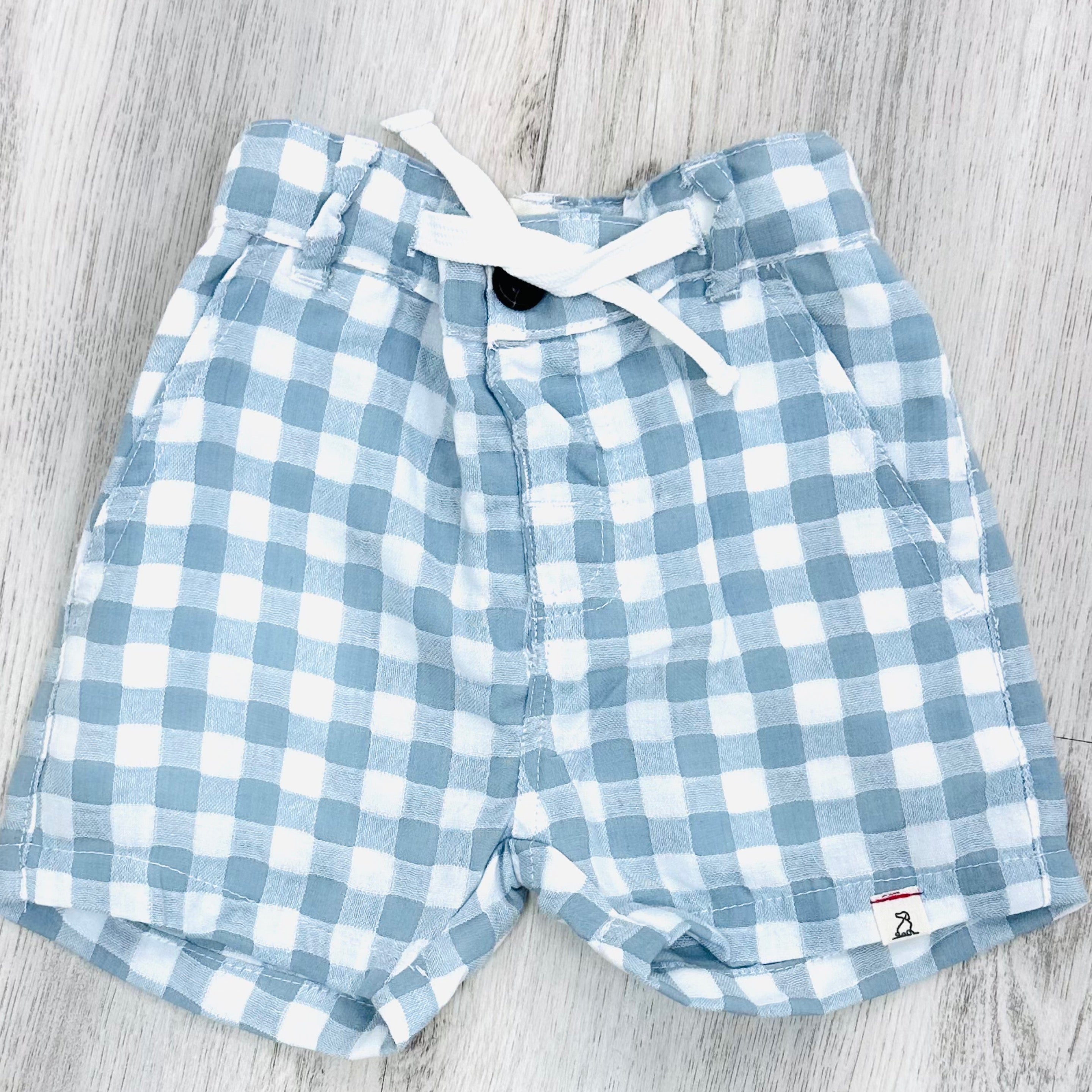 Plaid Crew Short
