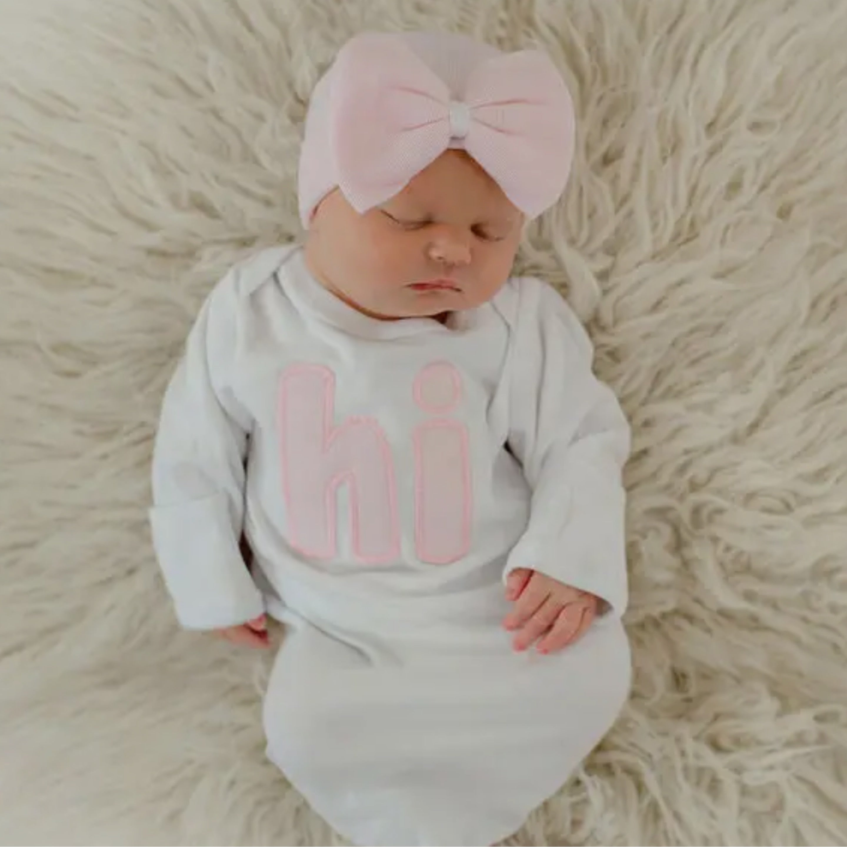 Hi Pink Newborn Set