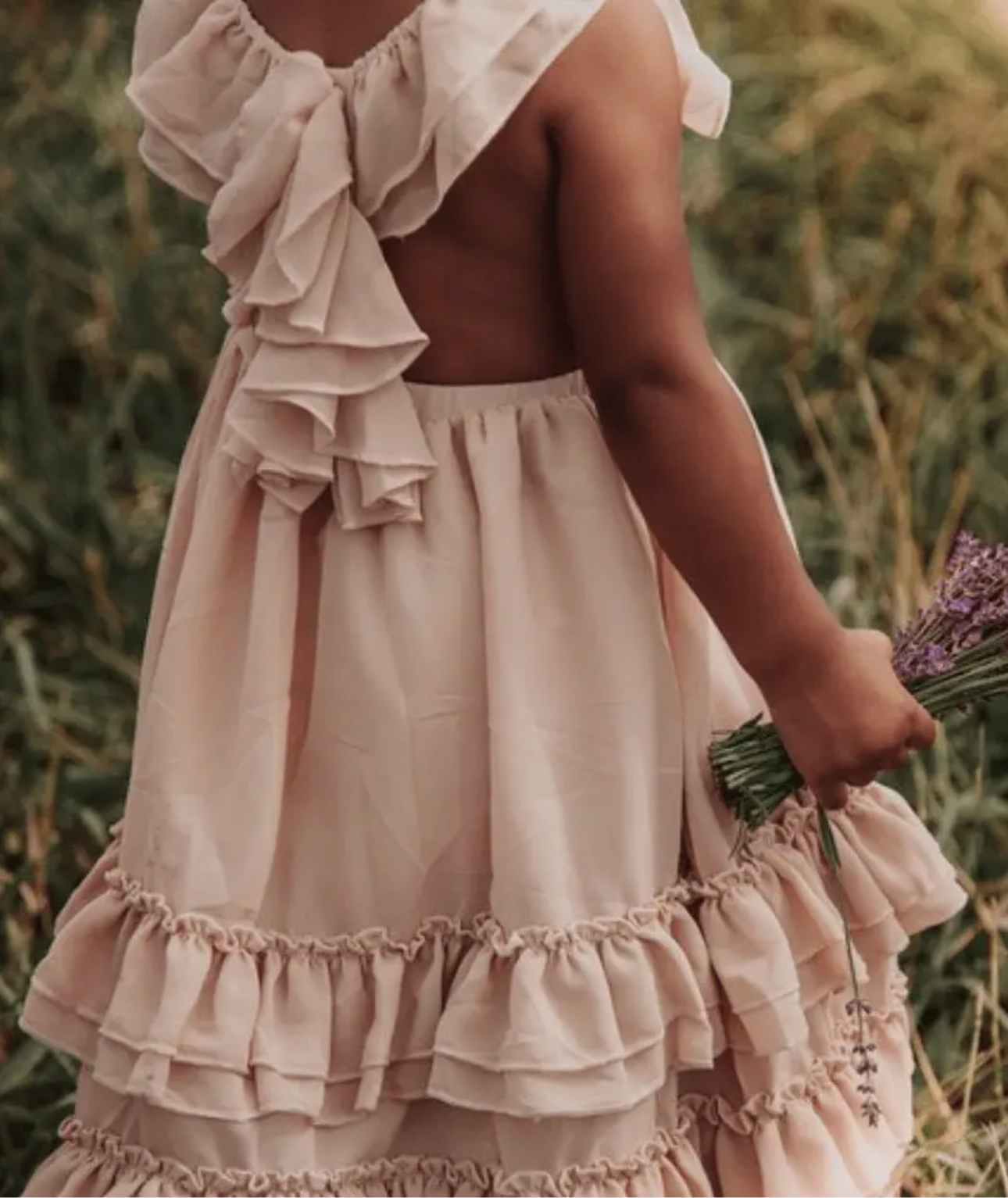 Nellie Ruffle Maxi Dress