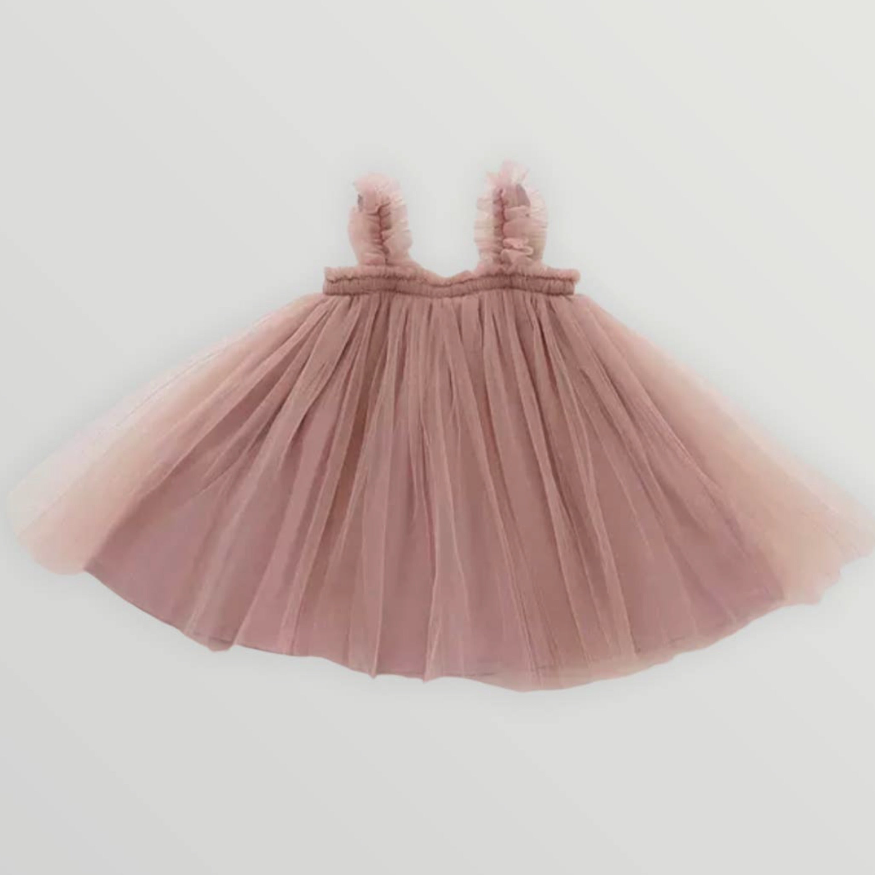 Dusty Rose Tulle Dress