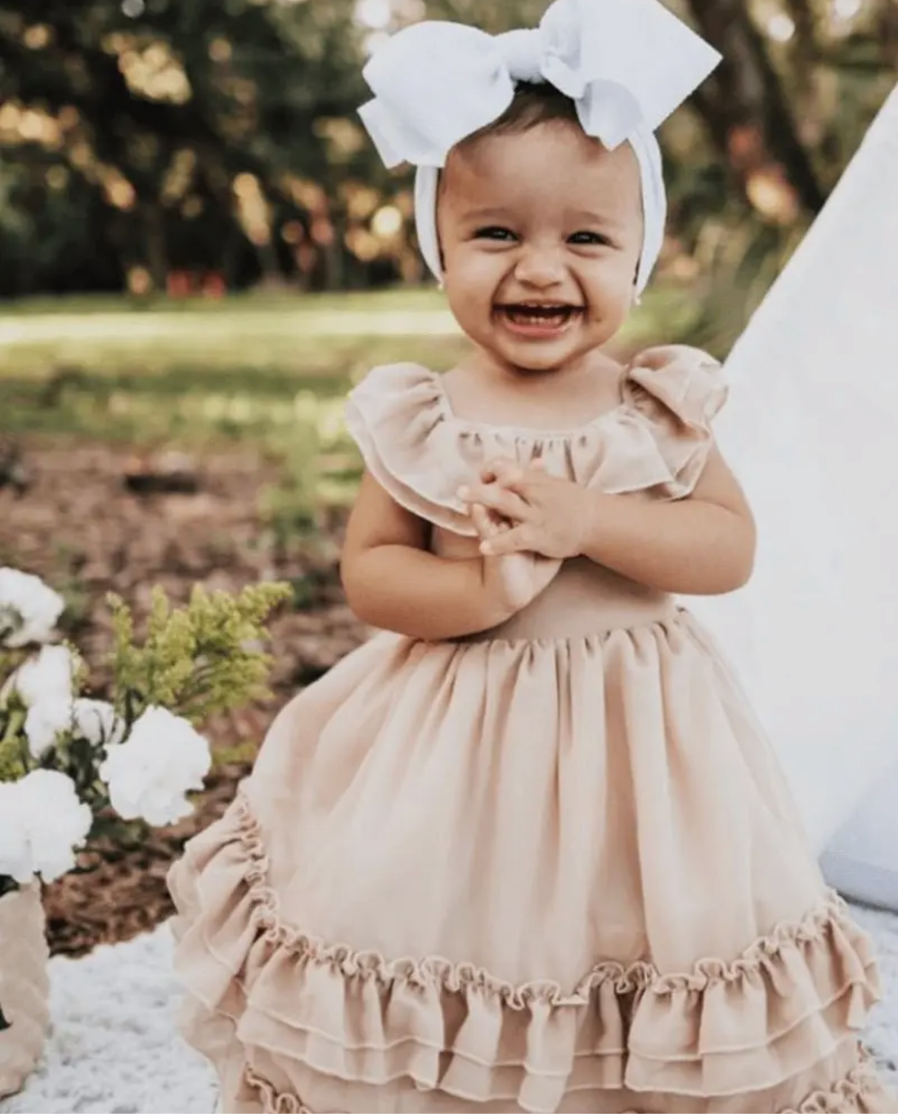 Nellie Ruffle Maxi Dress