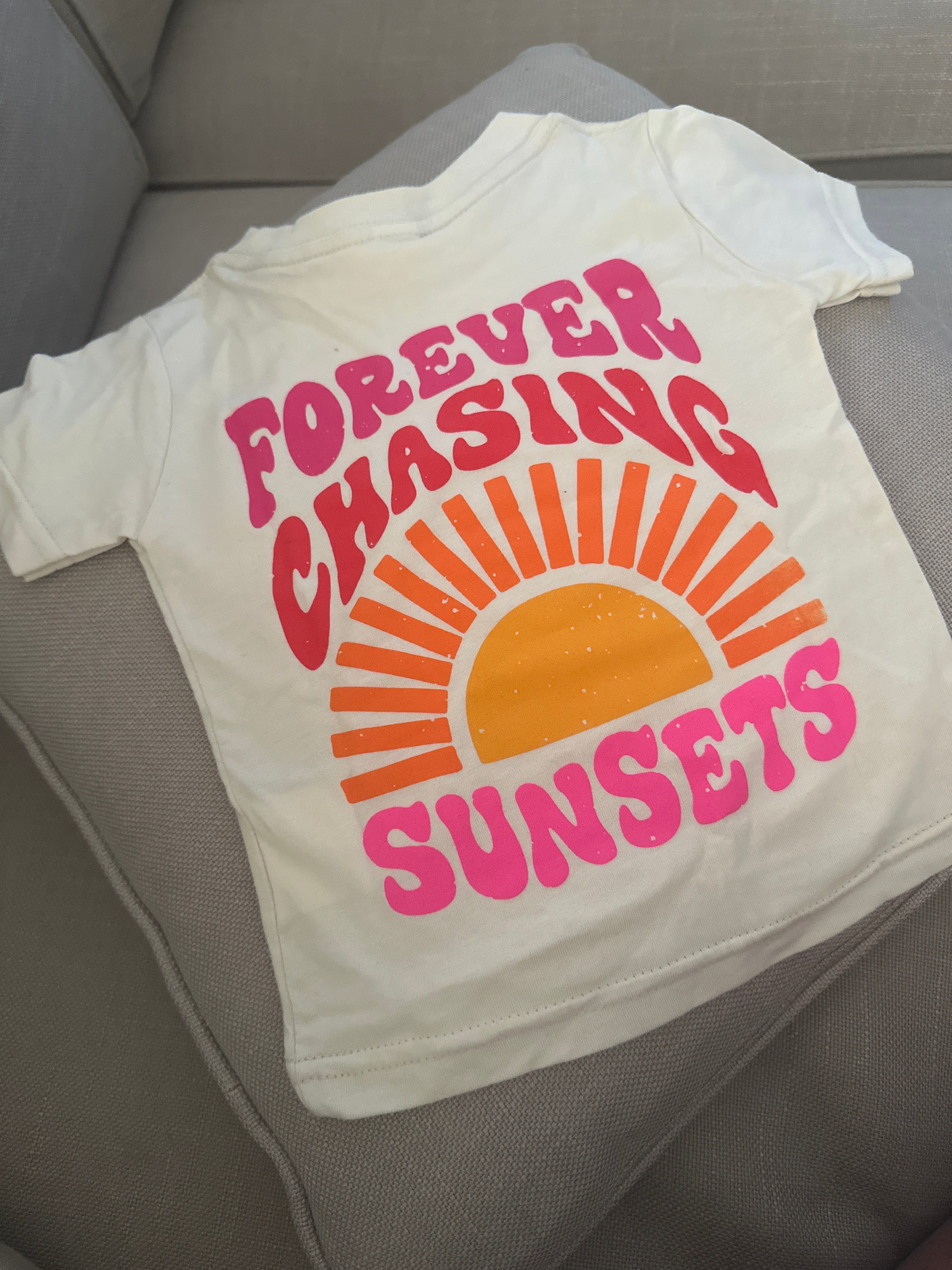 Forever Chasing Sunsets Tee