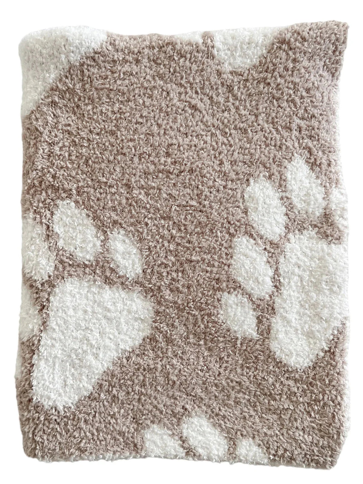 Cocoa Bear Paw Blanket