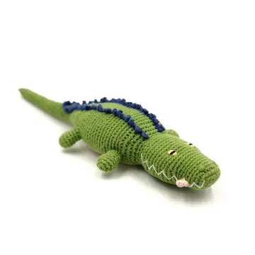 Crocodile Jungle Animal Rattle Toy