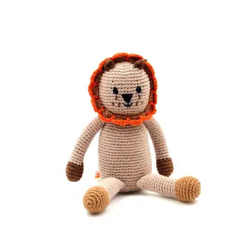 Lion Safari Animal Rattle Toy