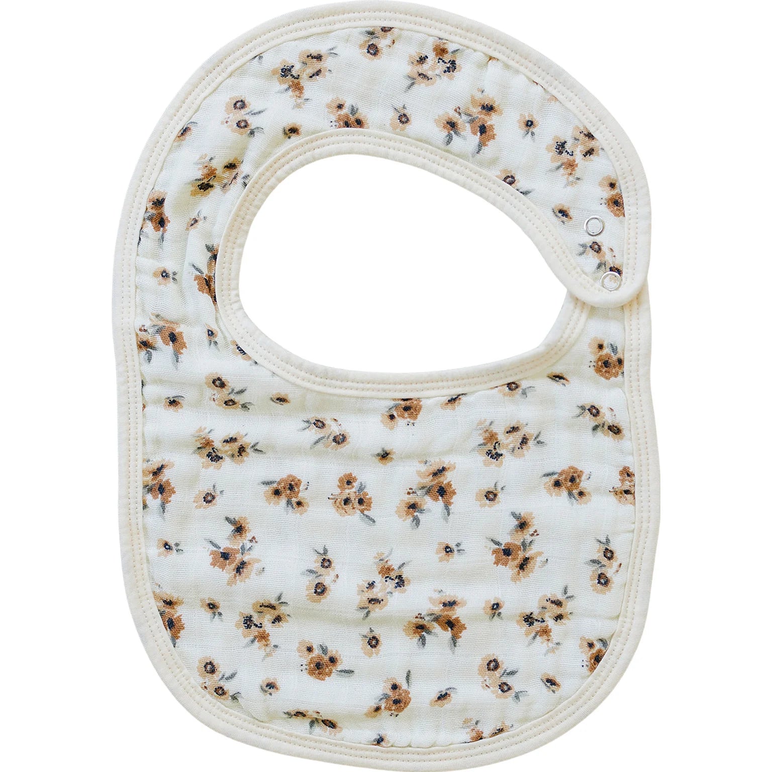 Venetian Floral Muslin Bib