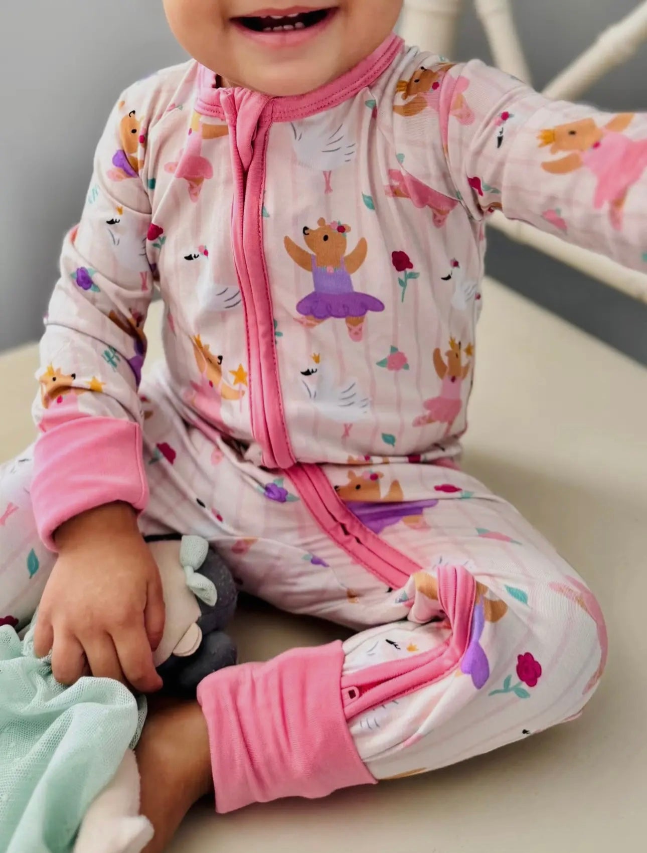 Ballerina Bear Bamboo Pajama
