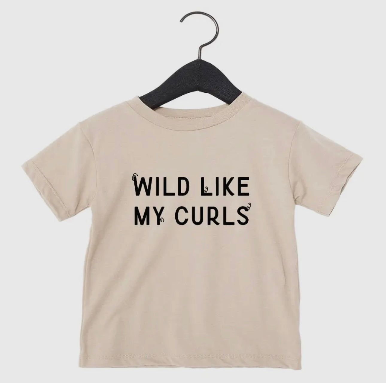 Wild Like My Curls Tee