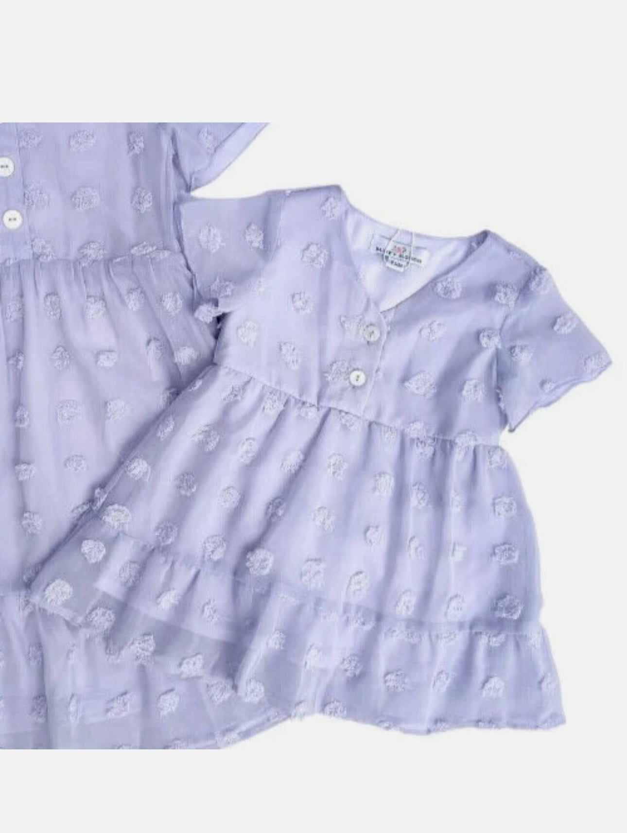 Eden Short Sleeve Lavender Dress