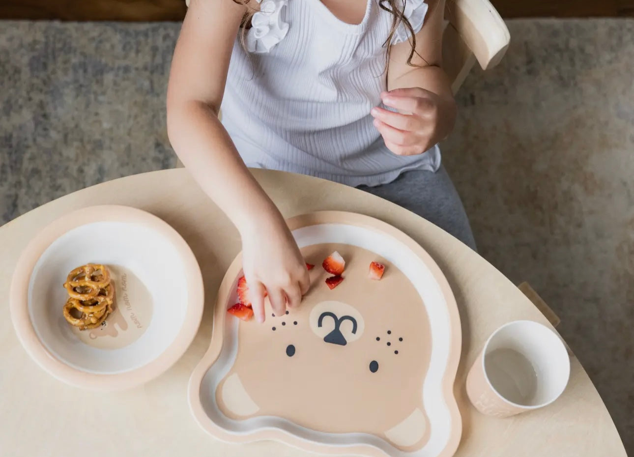 Bear Bamboo Feeding Set