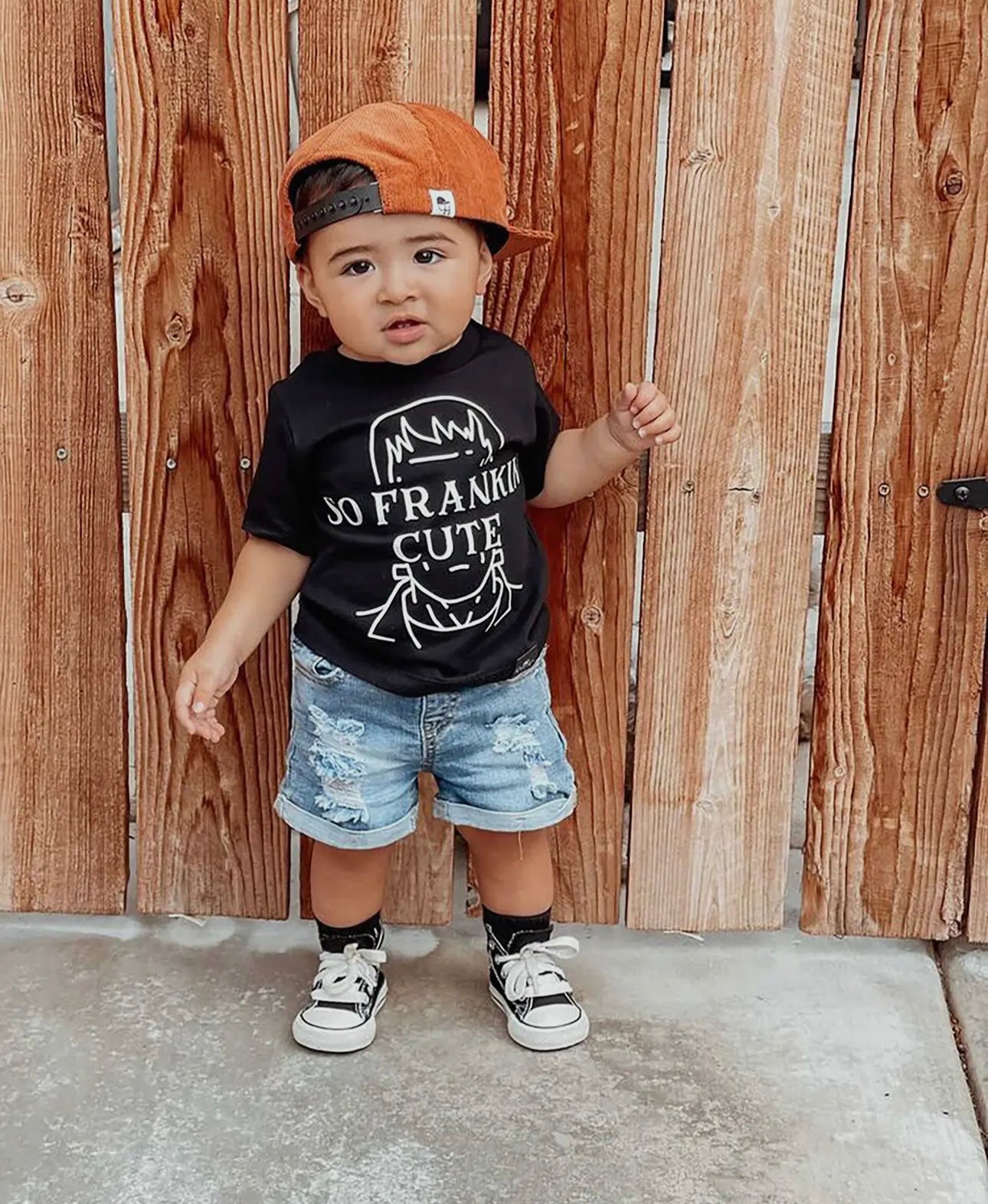 So Frankin' Cute Graphic Tee