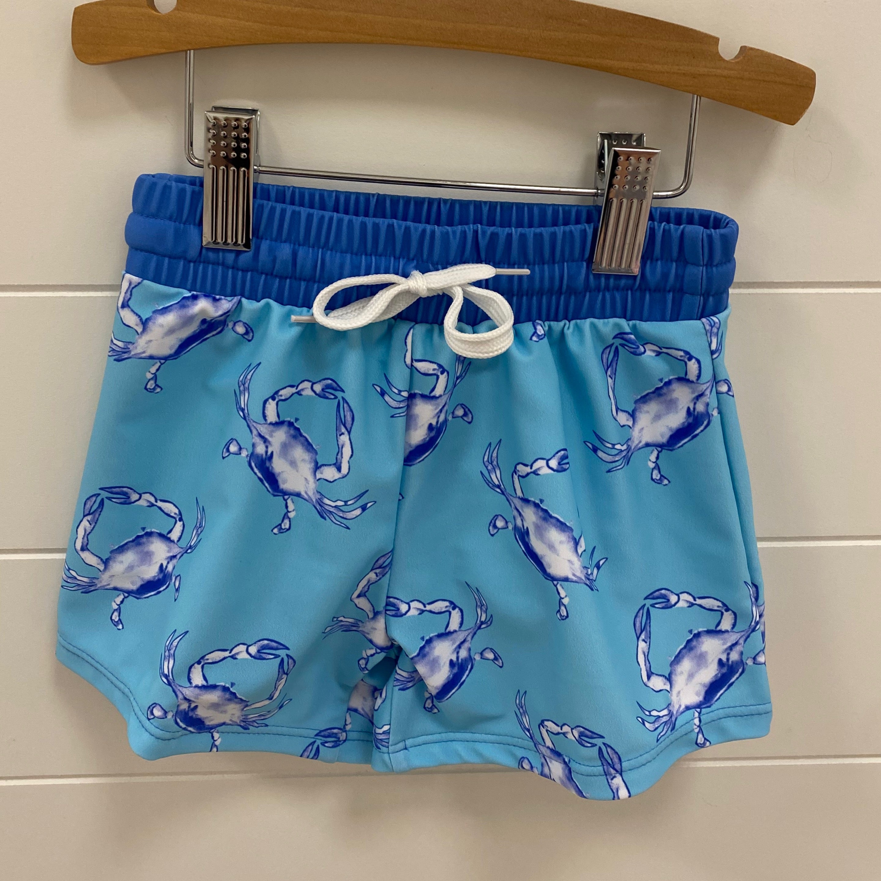 Boys Swim Trunks Crab