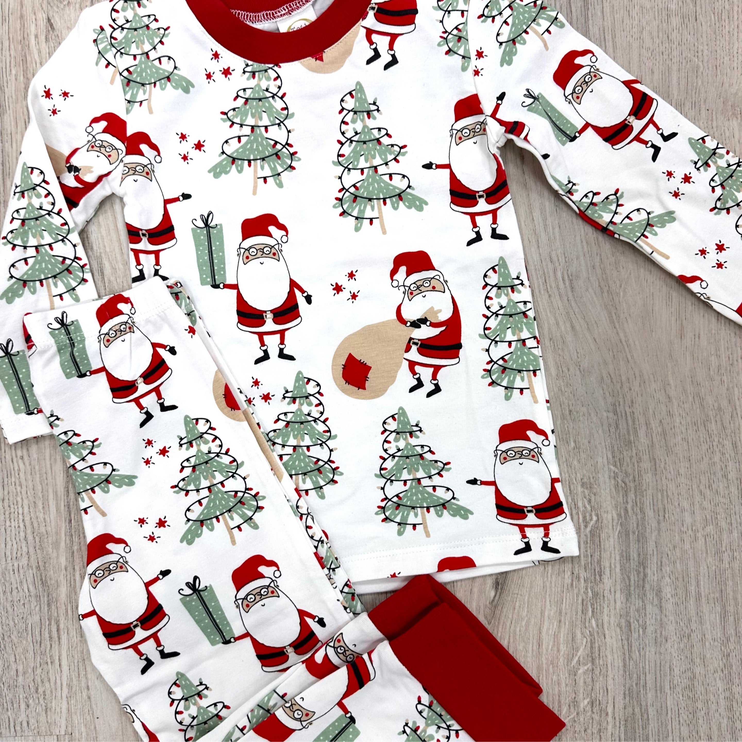 Here Comes Santa Bamboo 2pc Pajamas