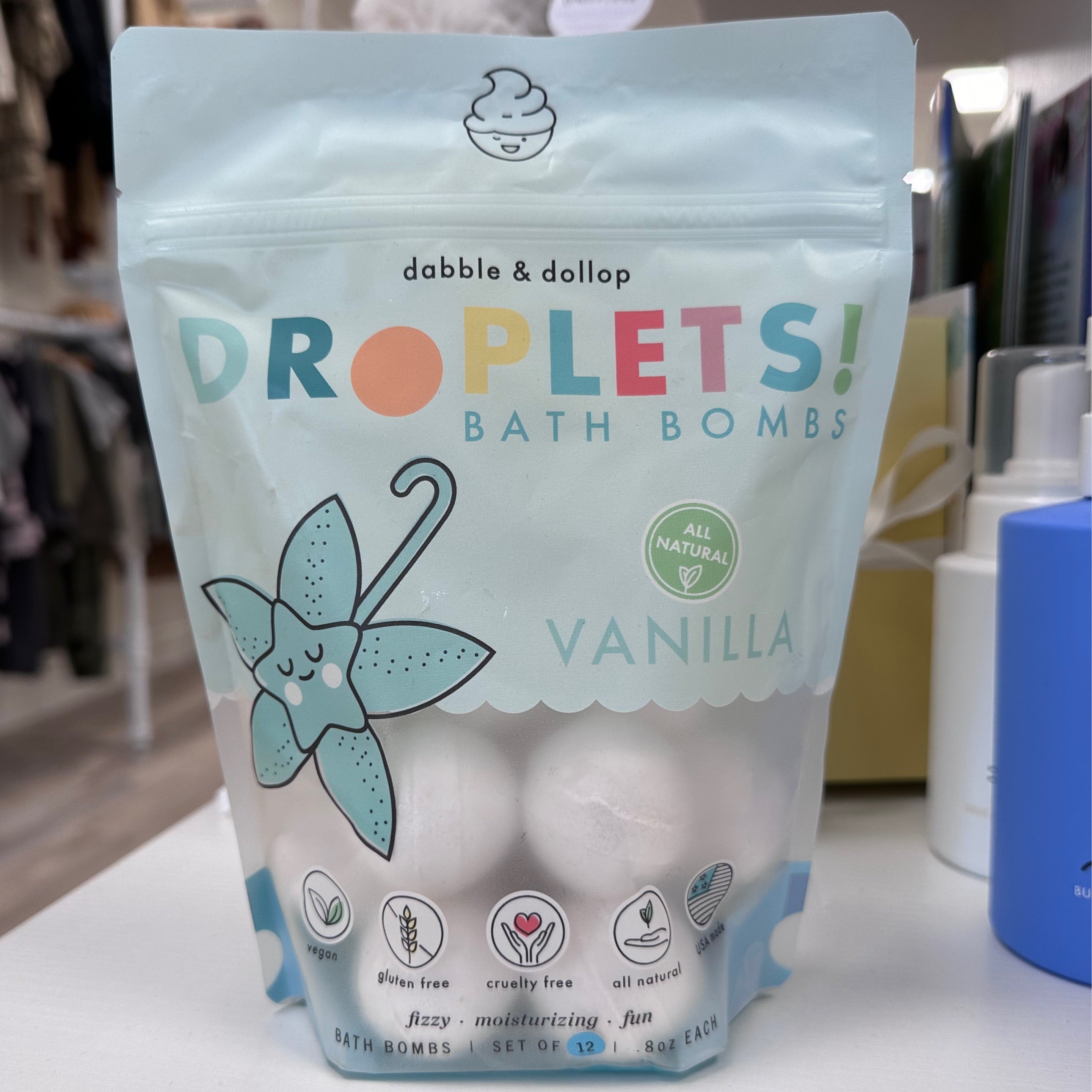 Droplets Bath Bombs Vanilla