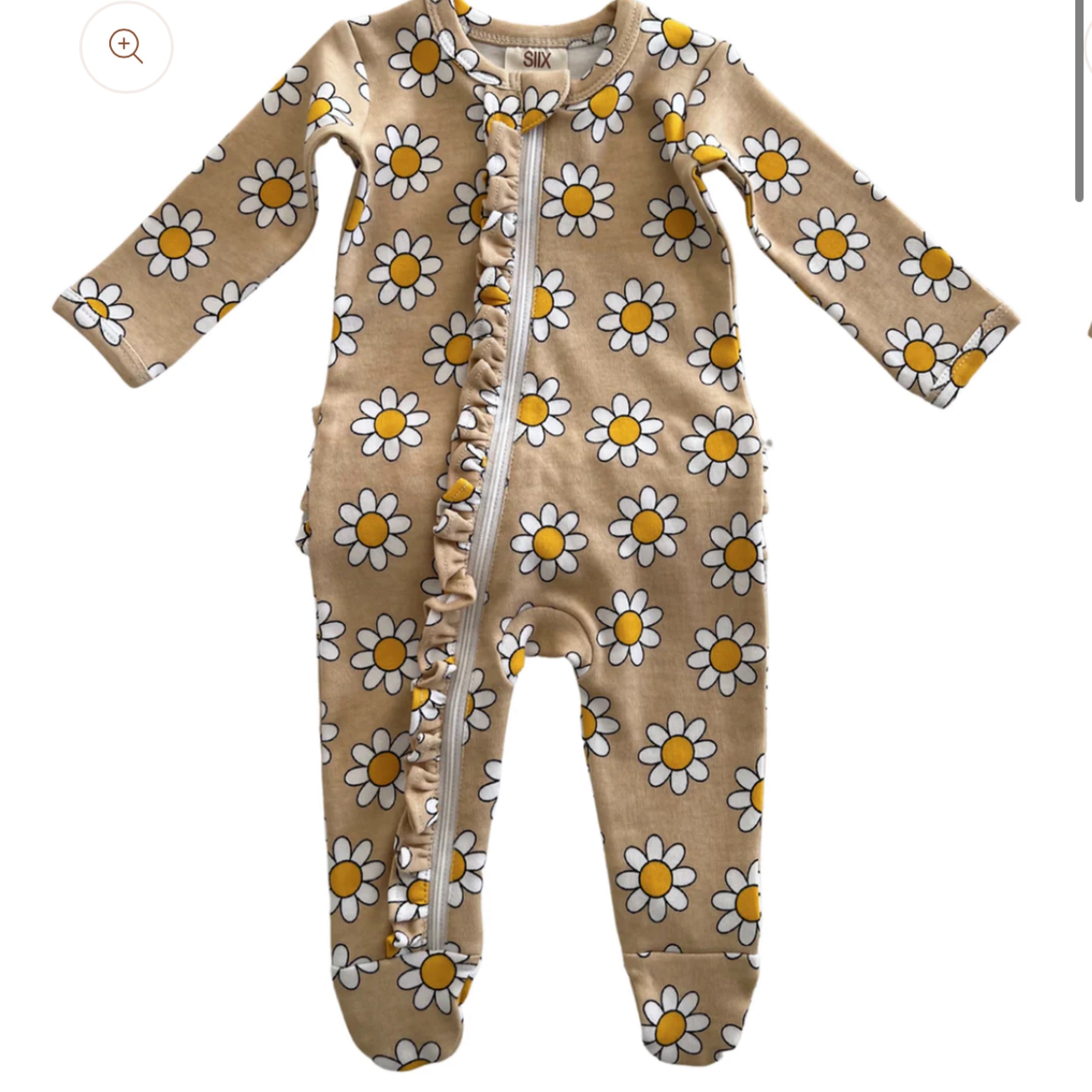 Daisy Biscotti 2-Way Zip Pajama