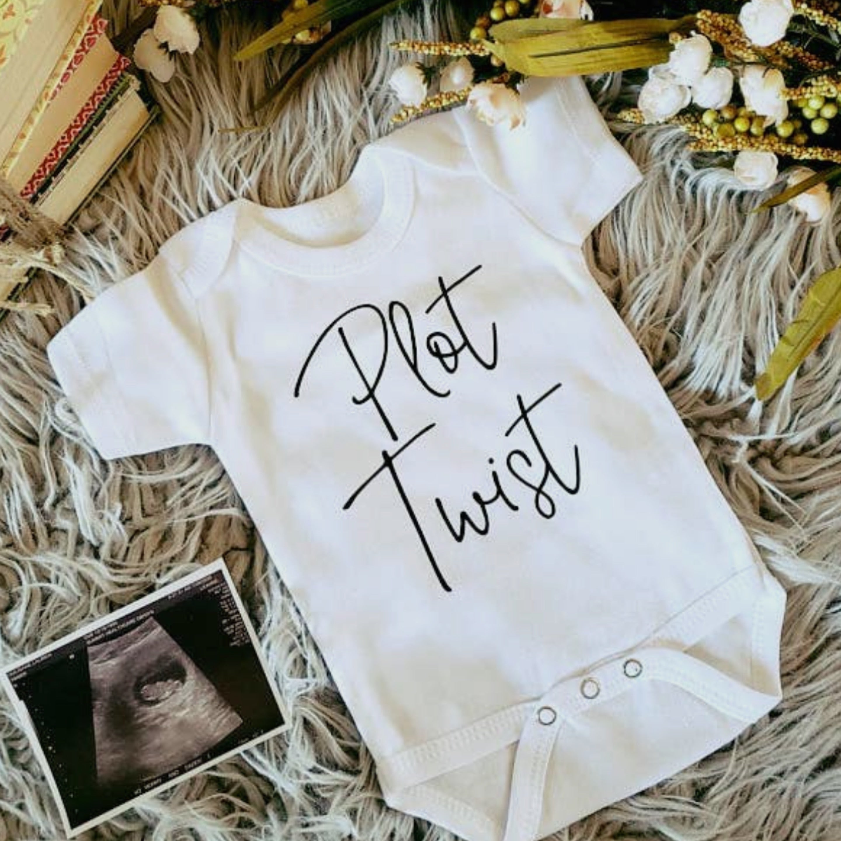 Plot Twist Onesie