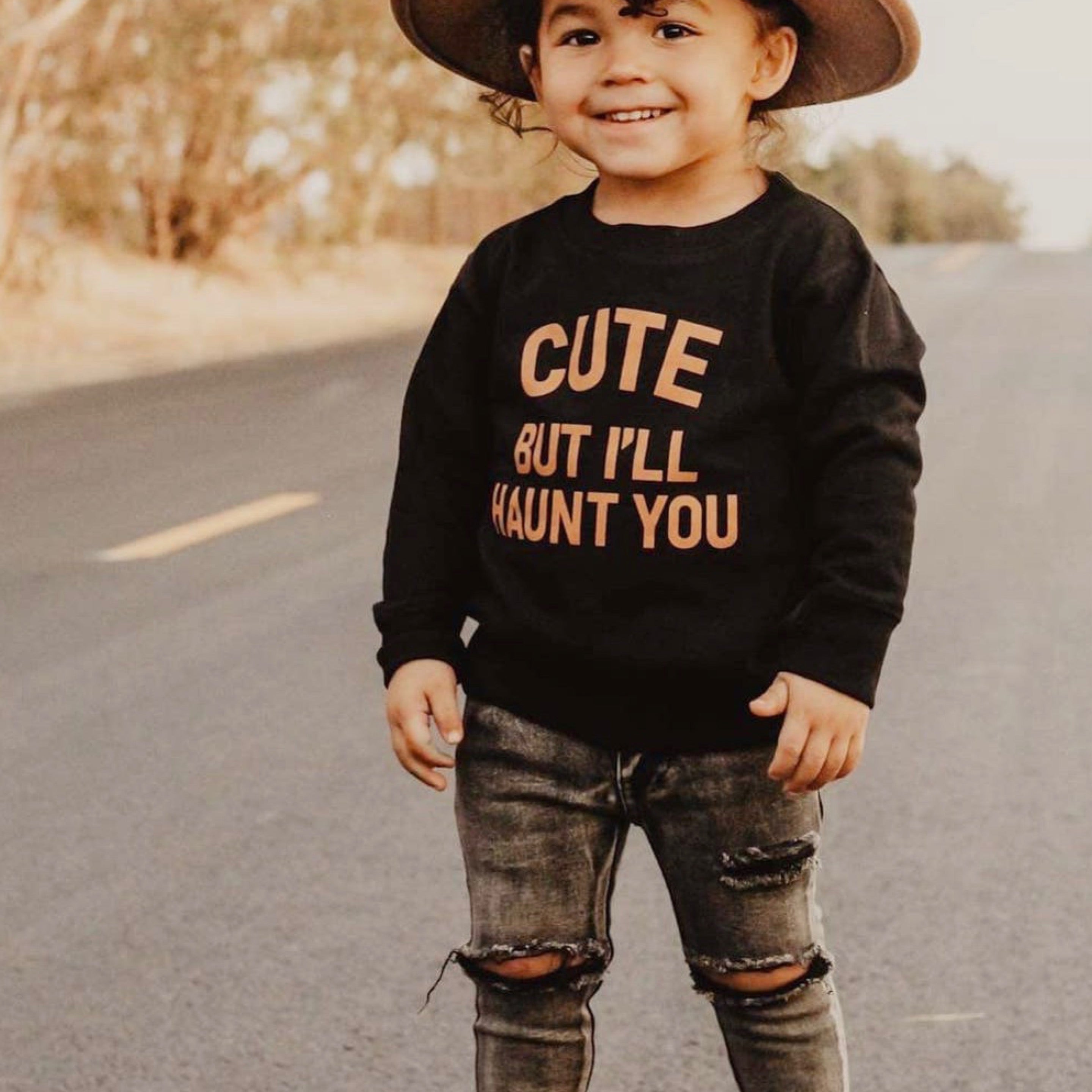 Haunt You Crewneck Sweatshirt