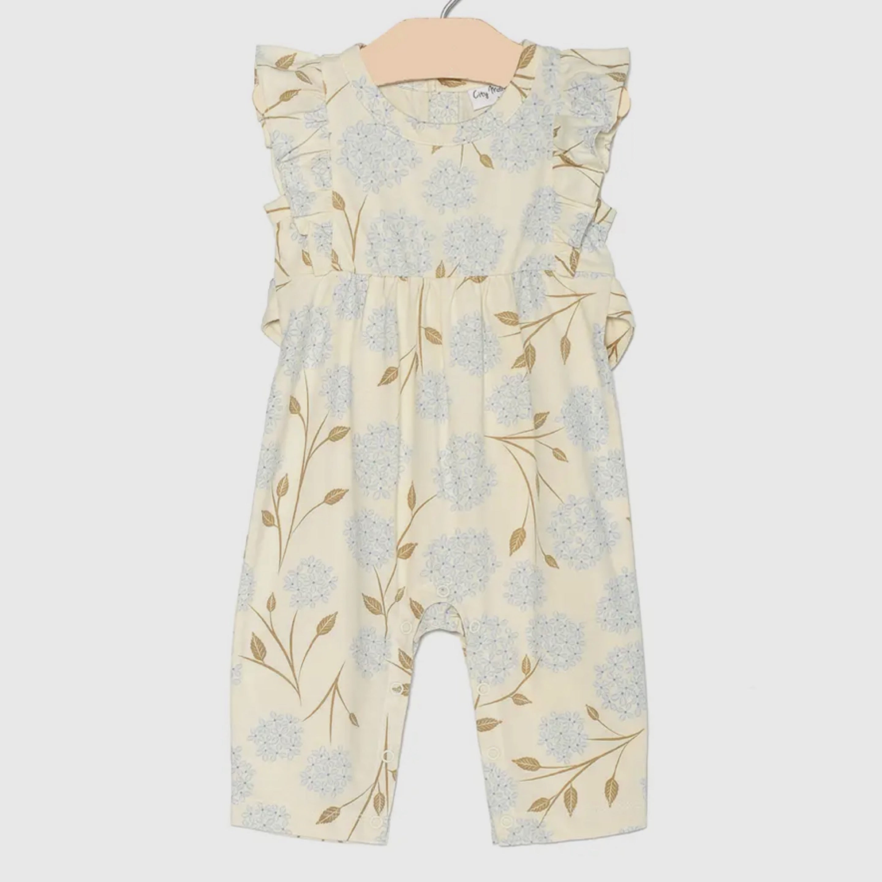 Hydrangea Flutter Romper