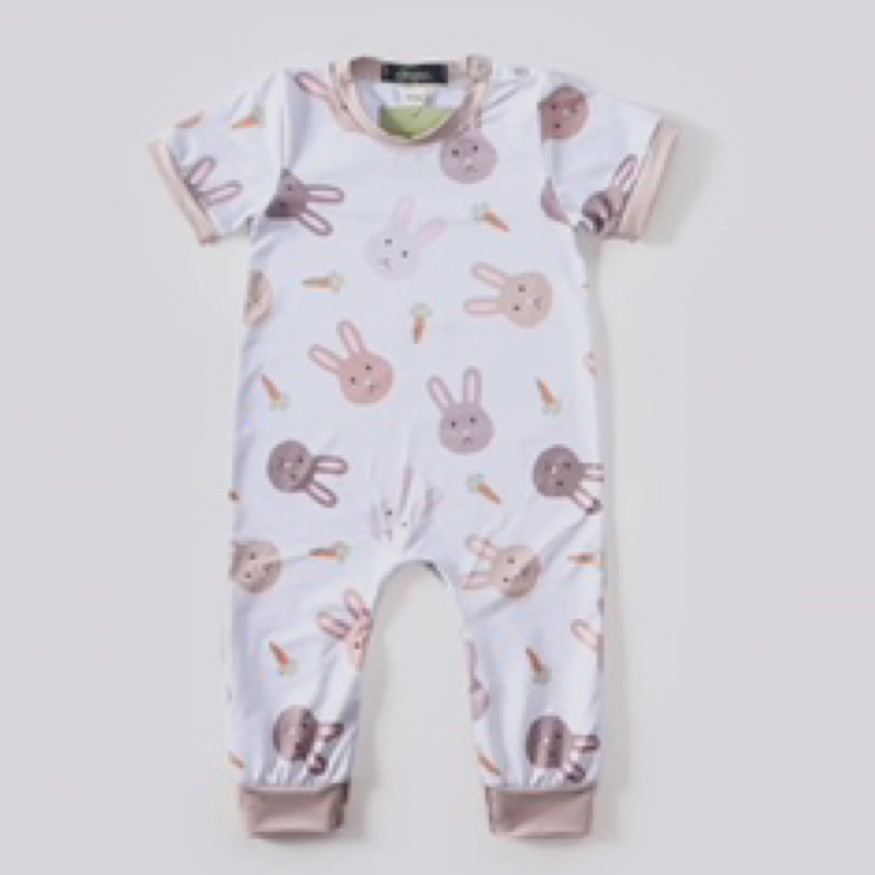 Wiggle Nose Bunny Romper