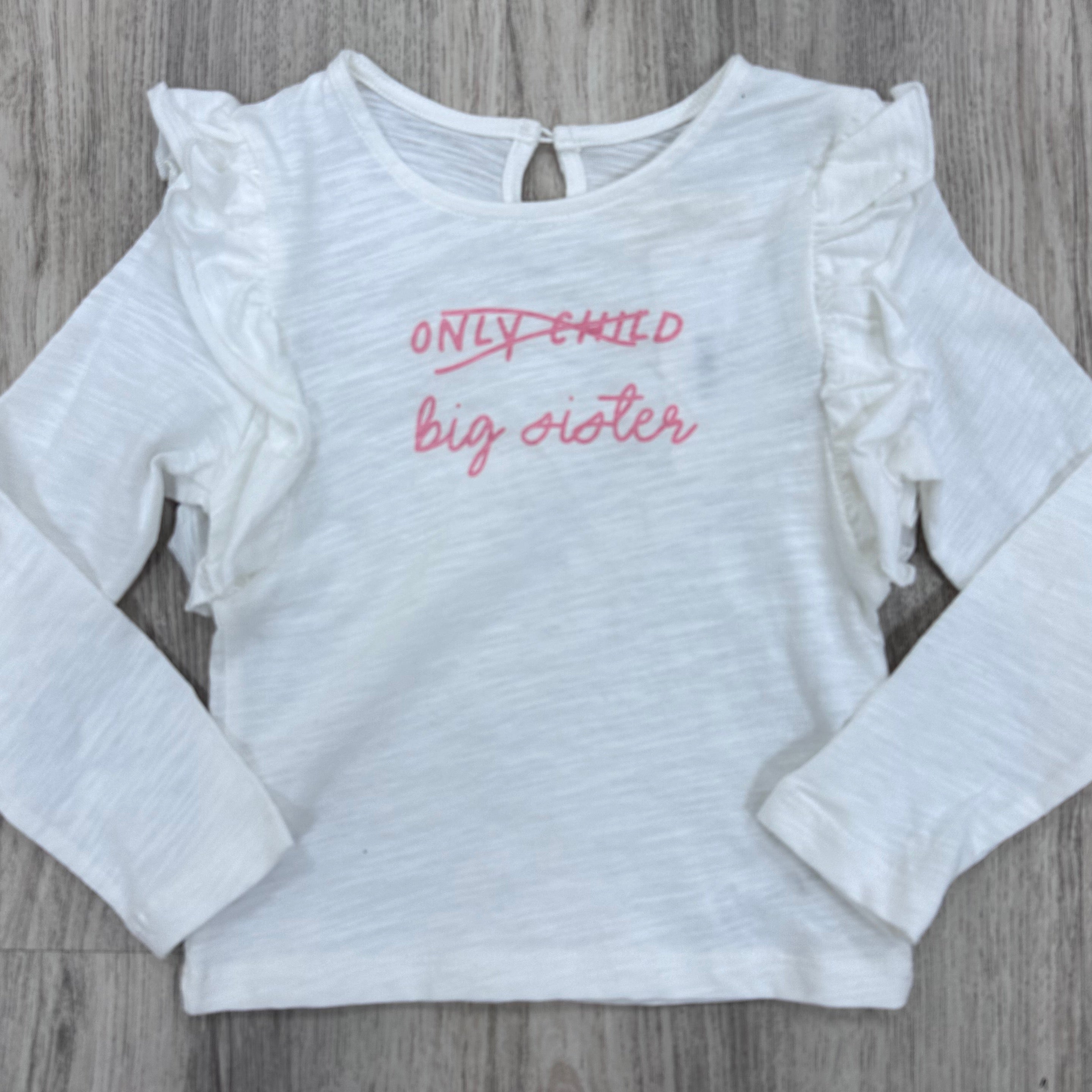 Big Sister Ruffle Tee