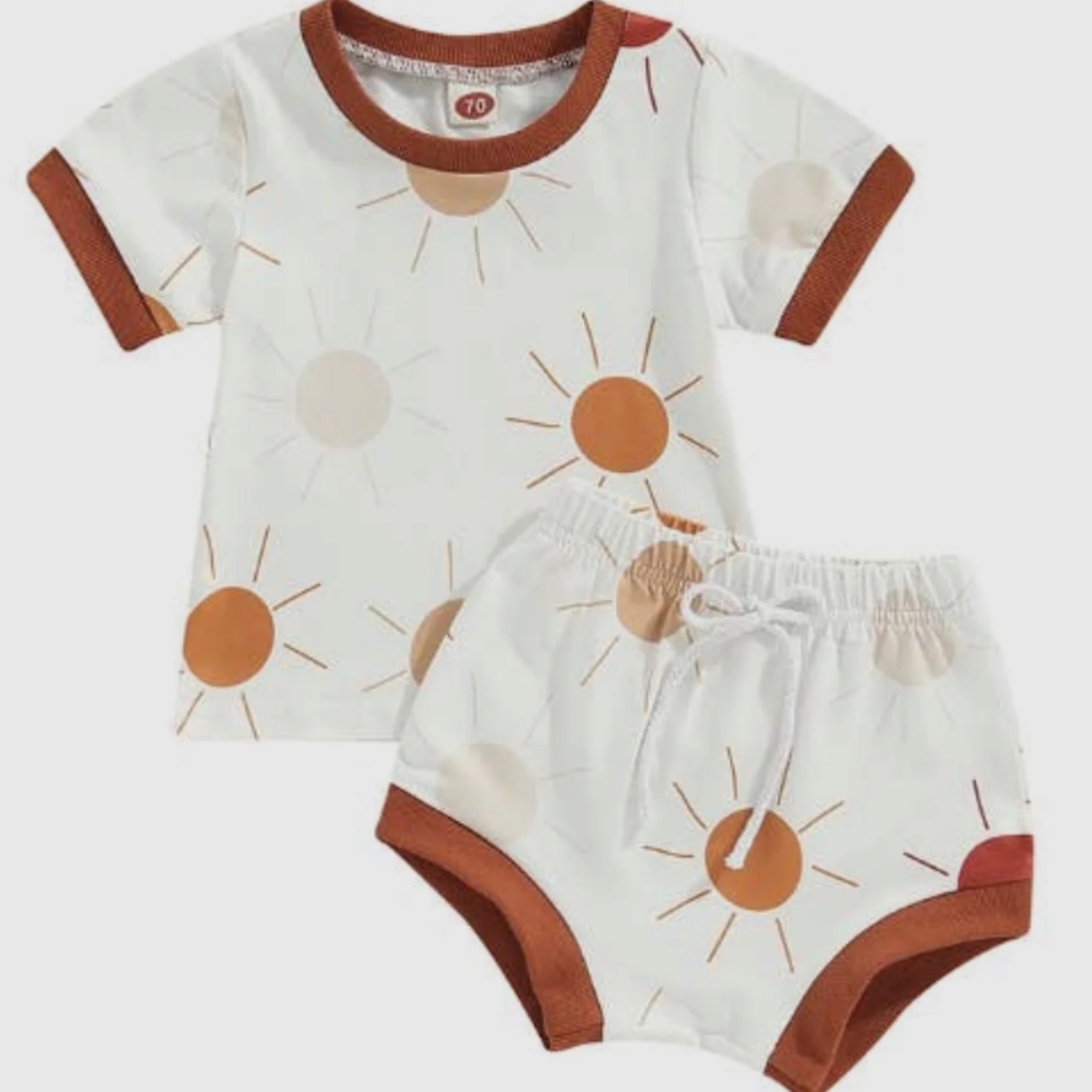You Are My Sunshine Top and Short Set