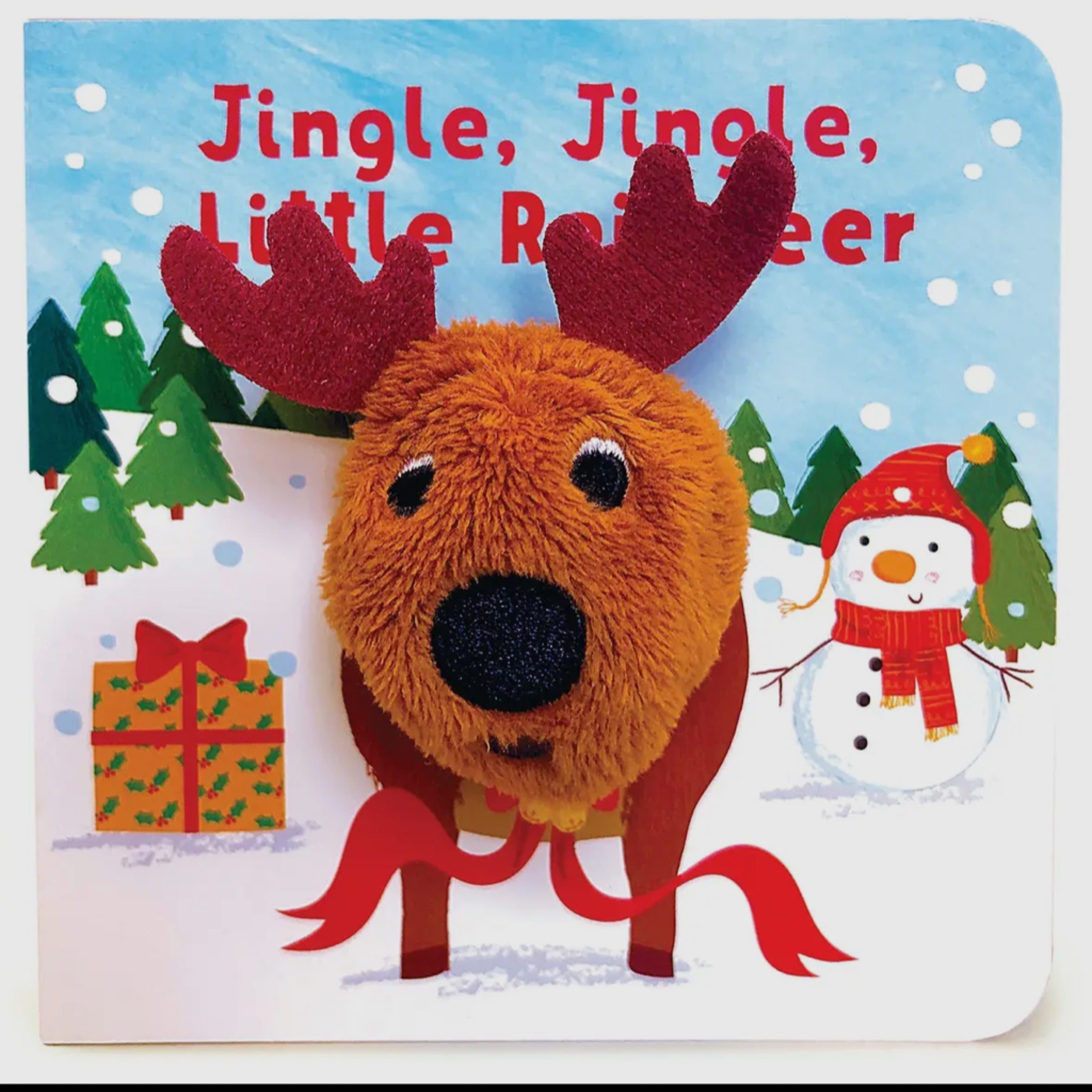 Jingle,Jingle, Little Reindeer Puppet Book