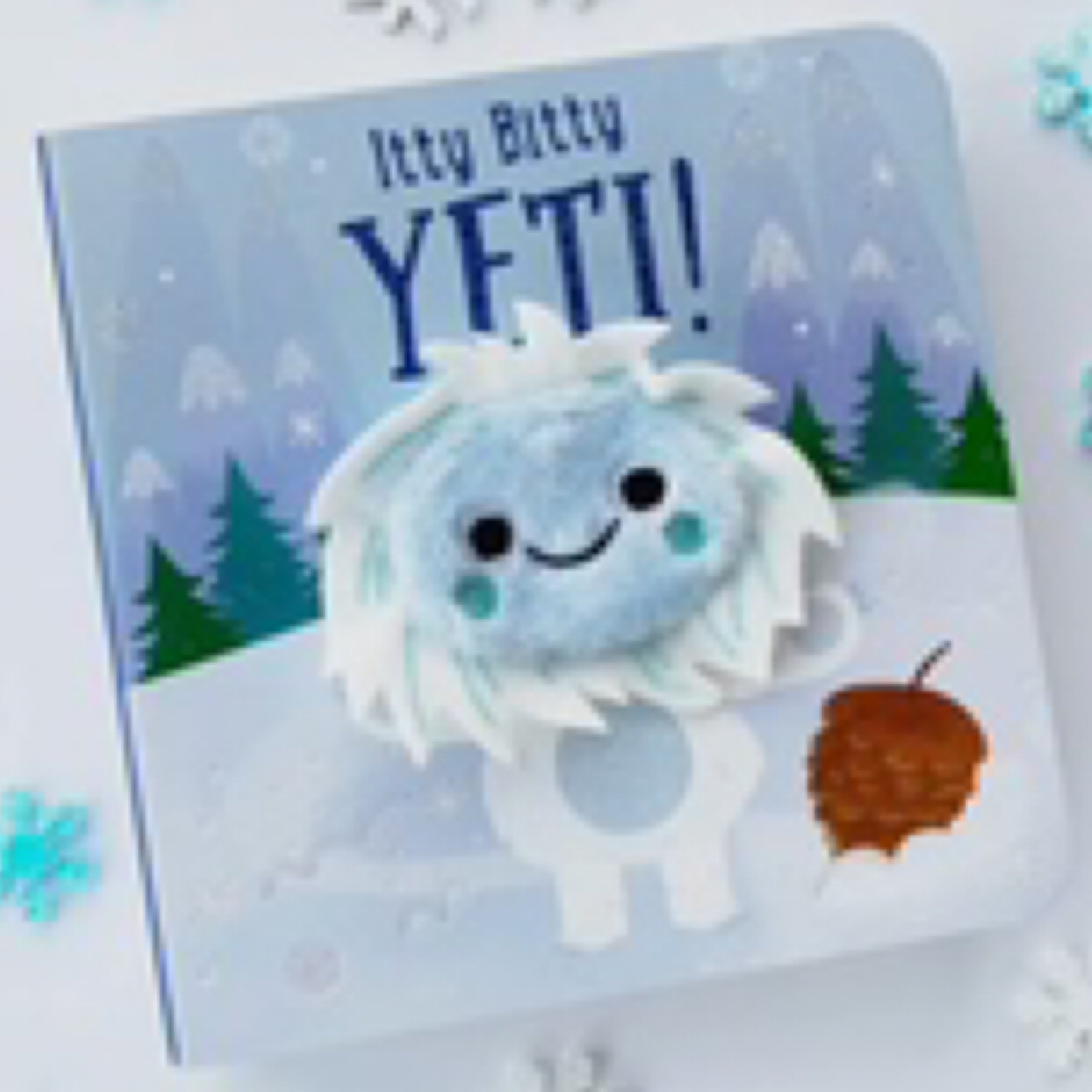 Itty Bitty Yeti Puppet Book