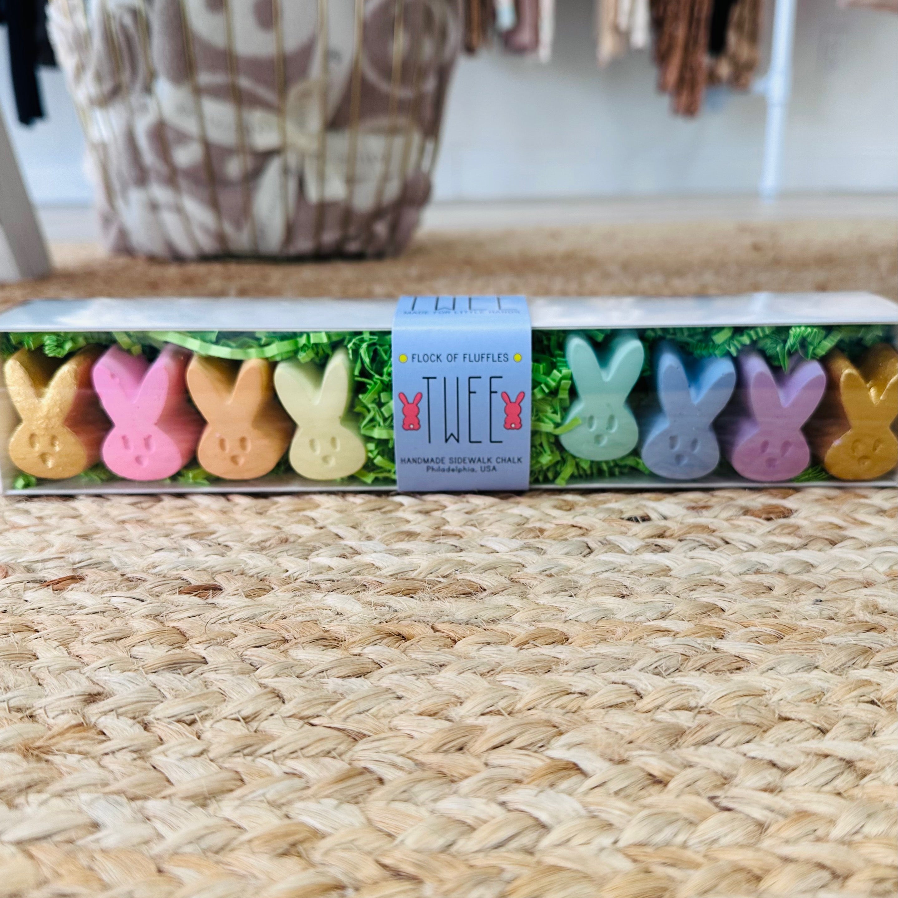 Flock of Fluffles handmade sidewalk chalk