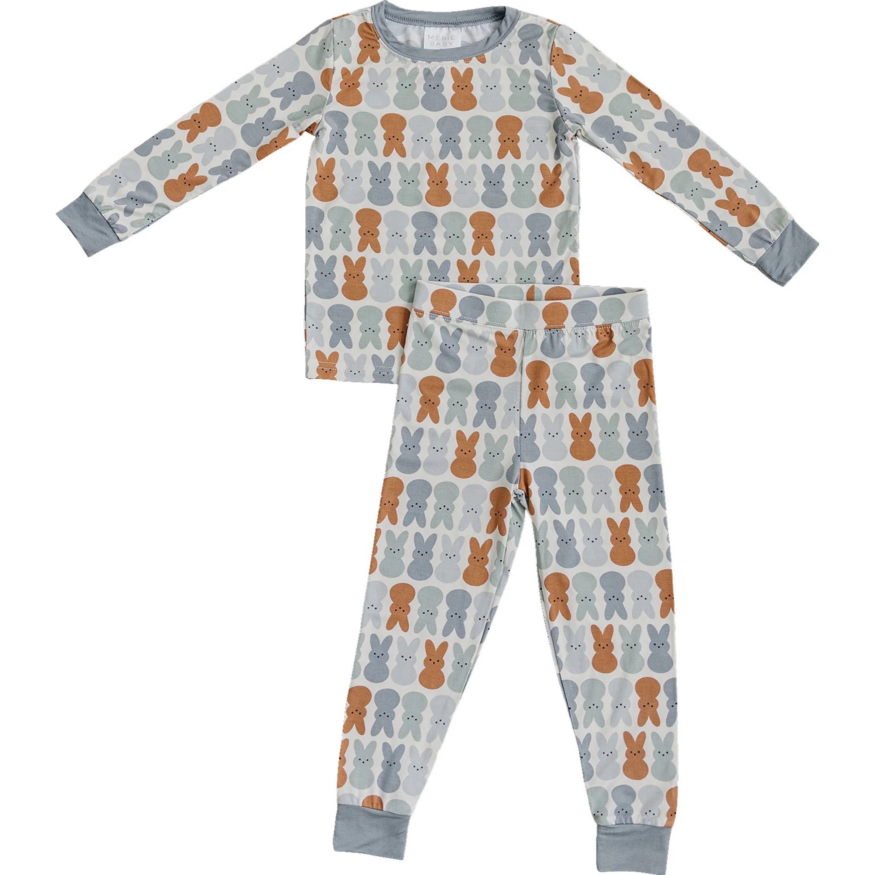 Dusty Blue Bunny 2 PC Set