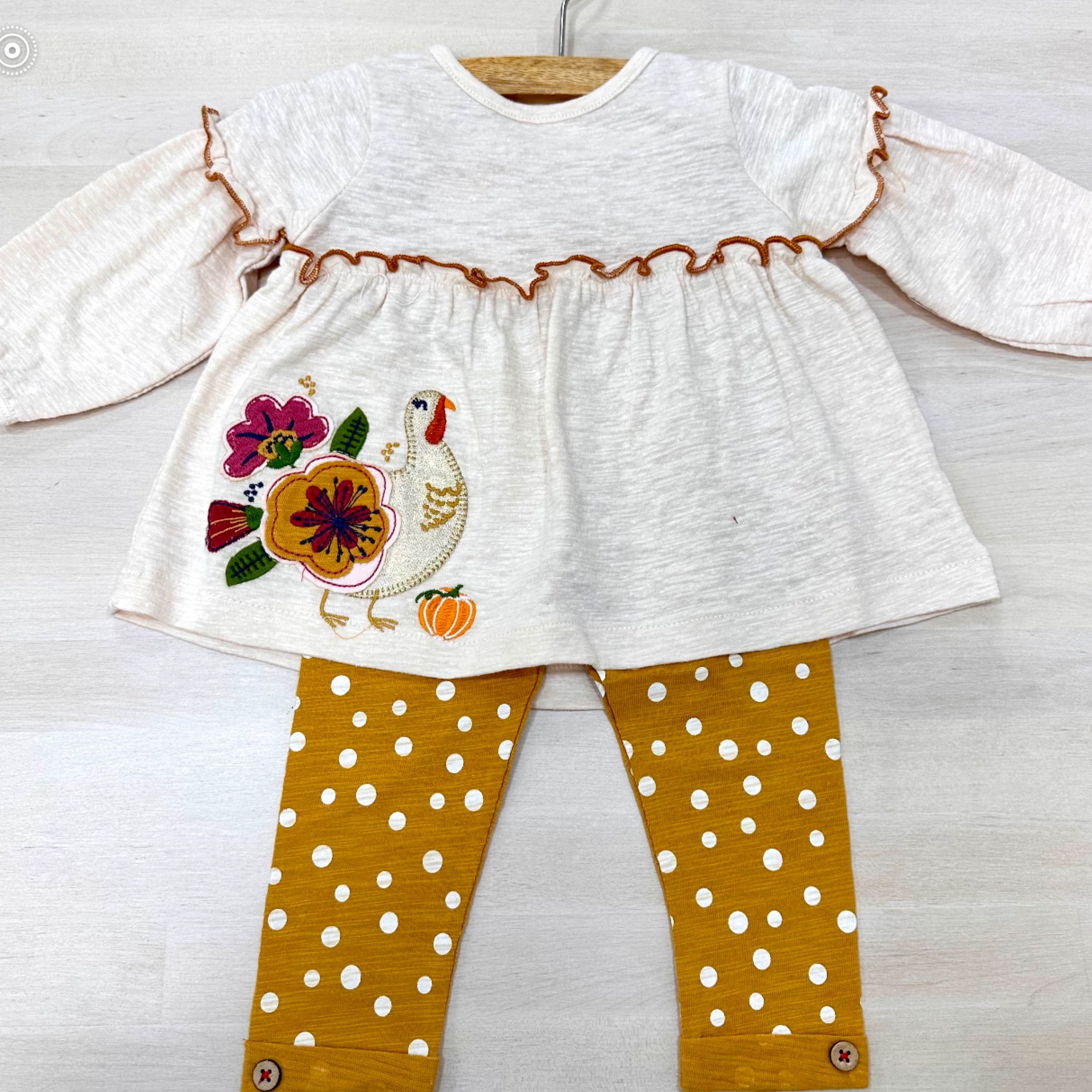 Turkey Tunic Leggings Set