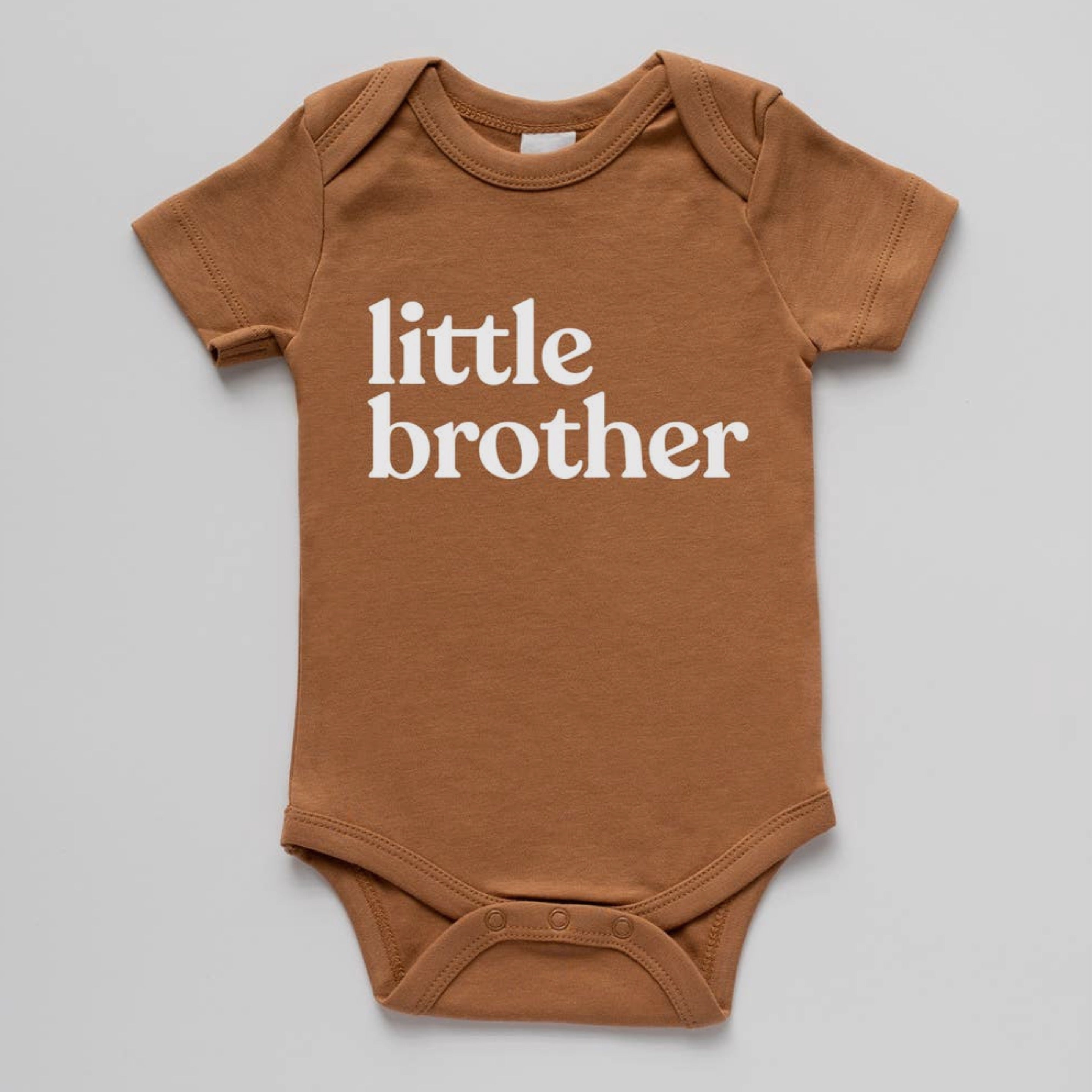 Organic Little Brother Onesie