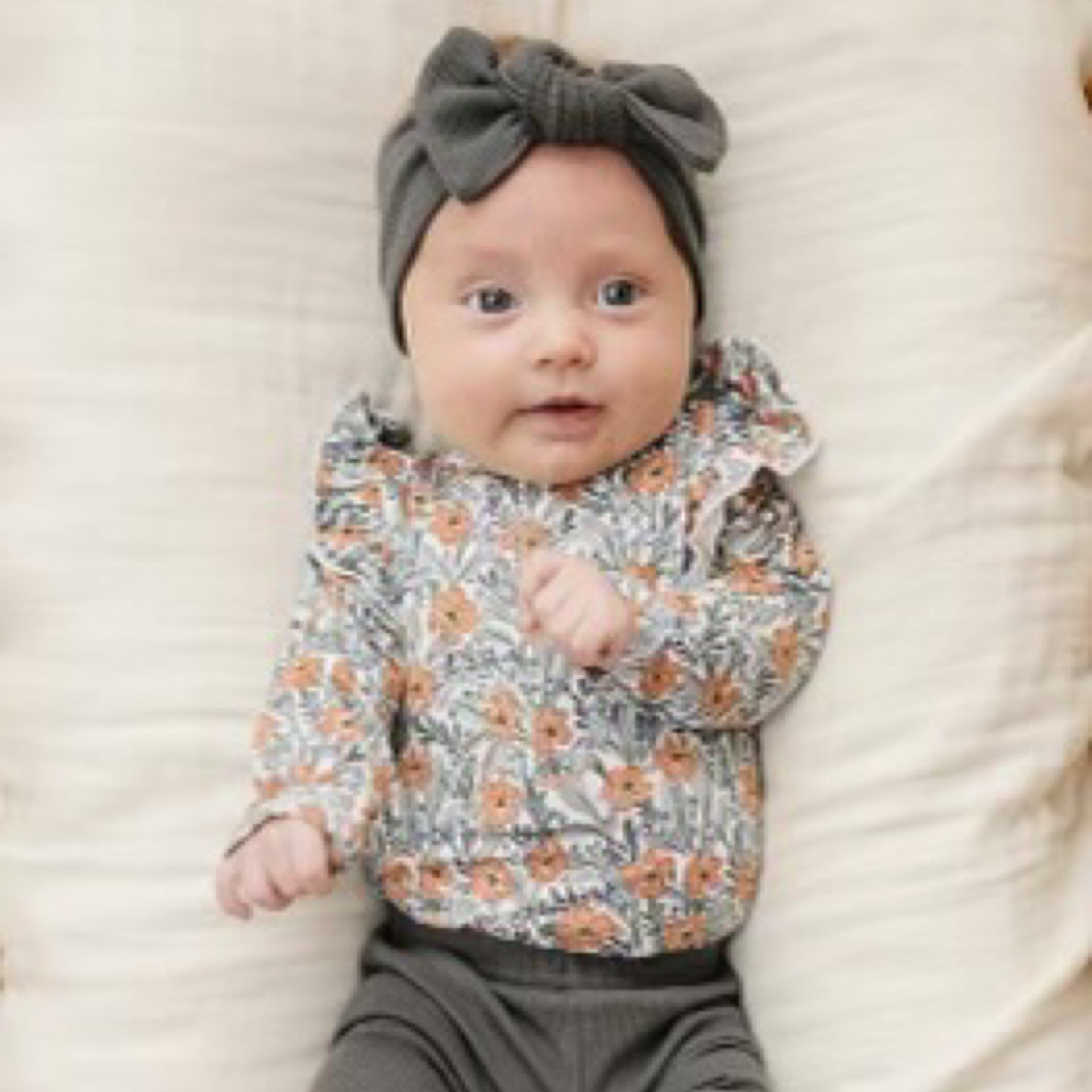 Dainty Meadow Ruffle Sleeve Bodysuit