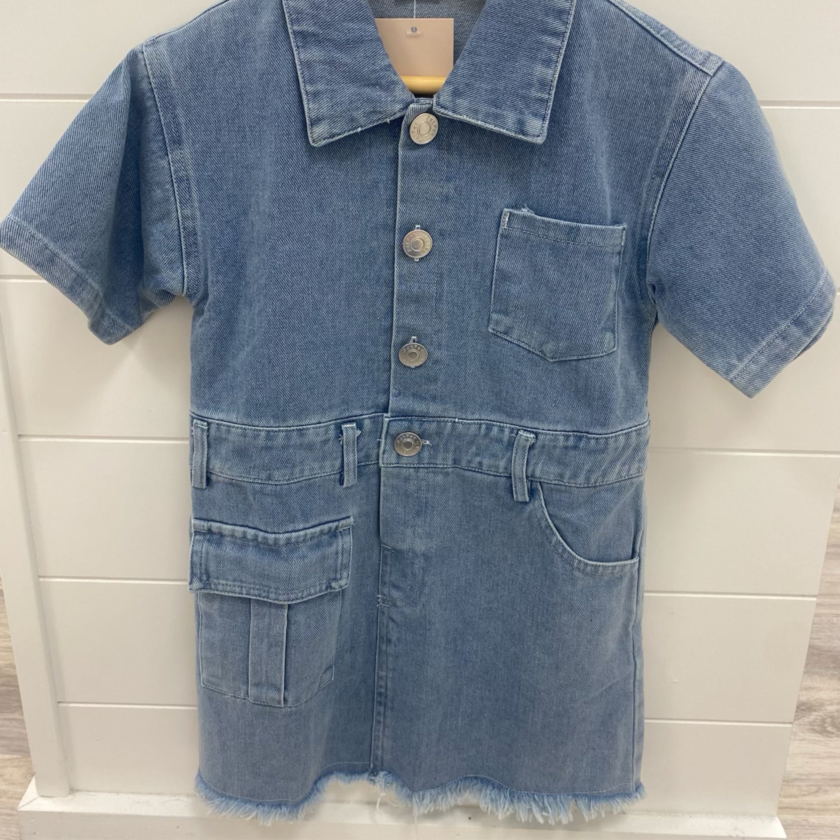 Denim Dress w Pockets