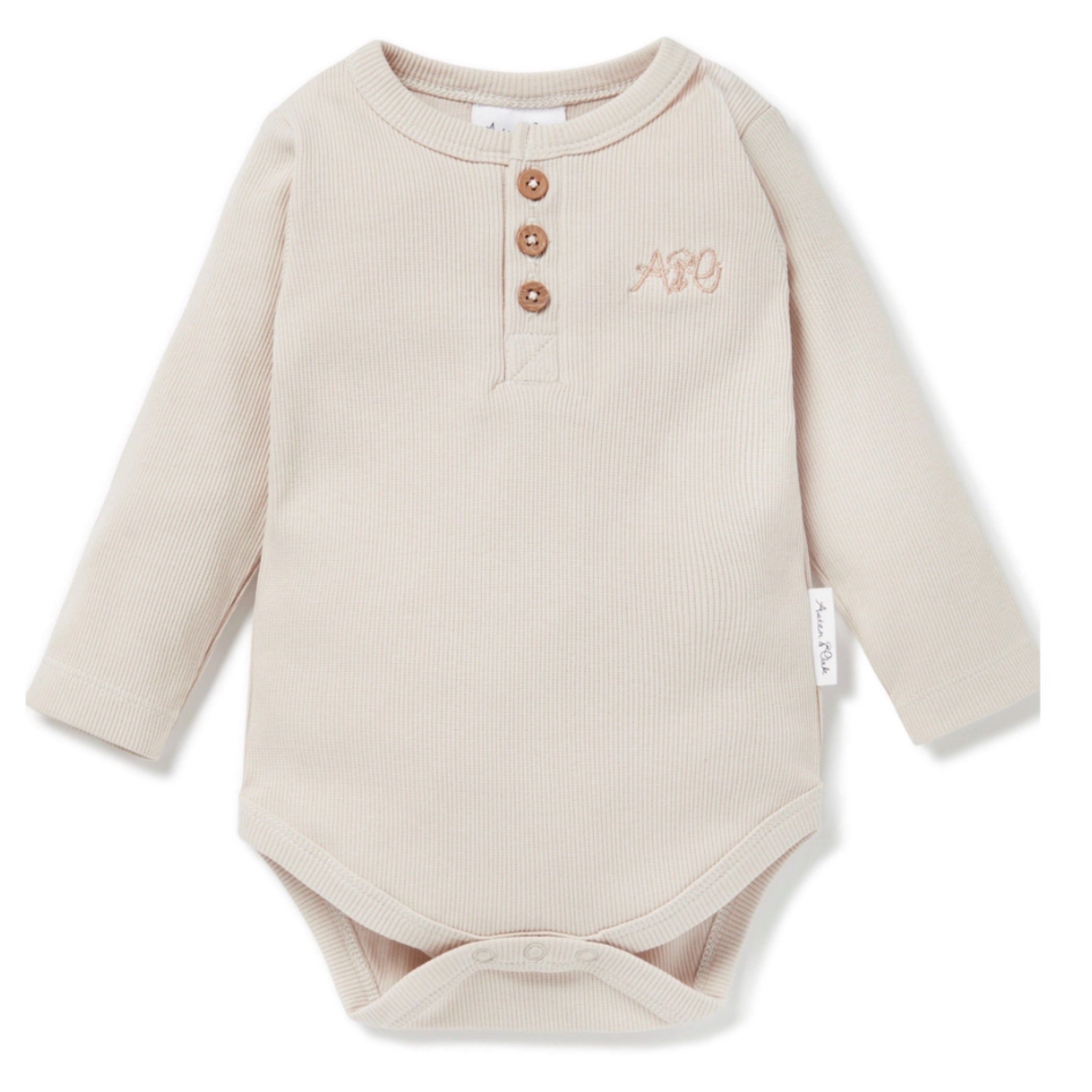 Oatmeal Rib Bodysuit