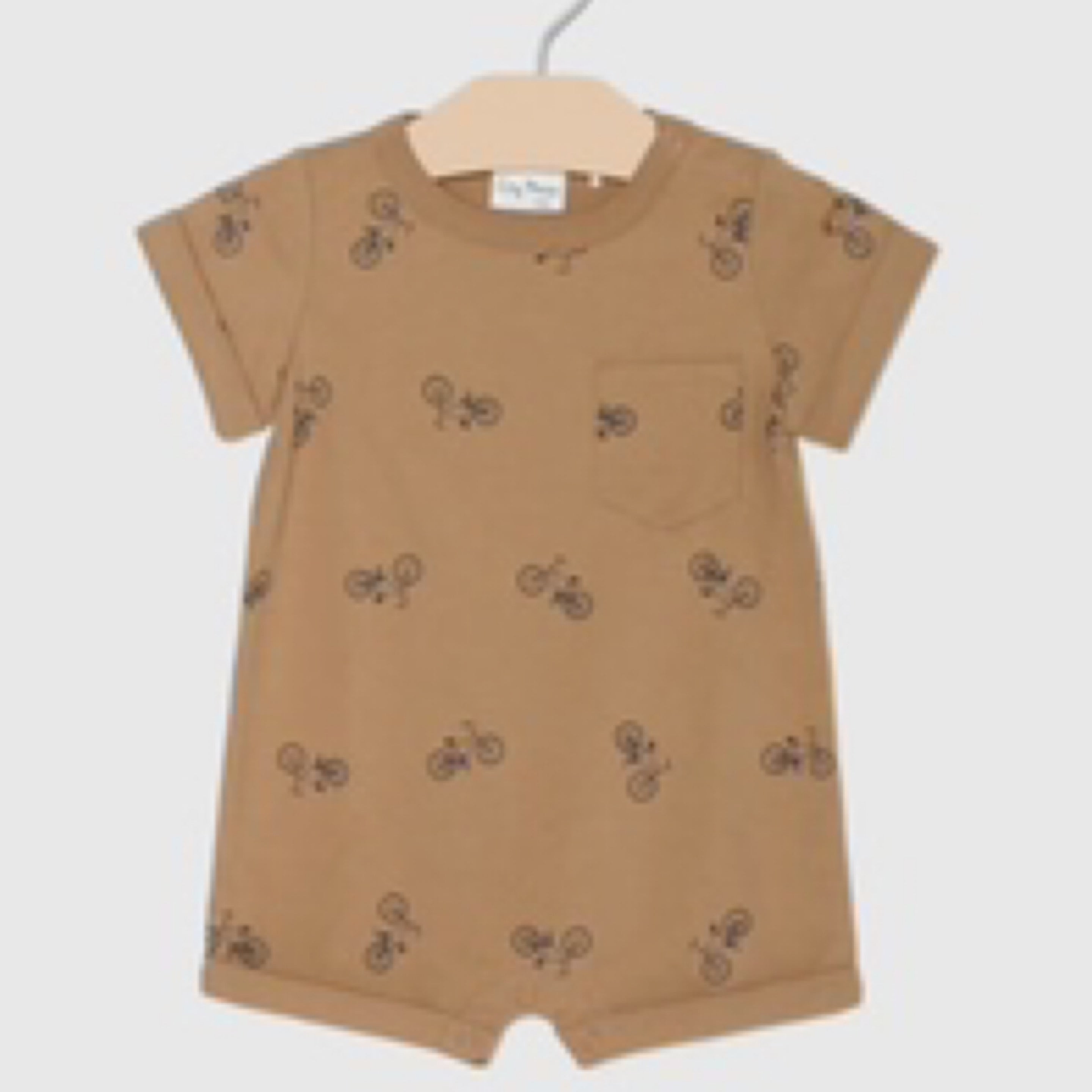 Short Sleeve Bike Romper