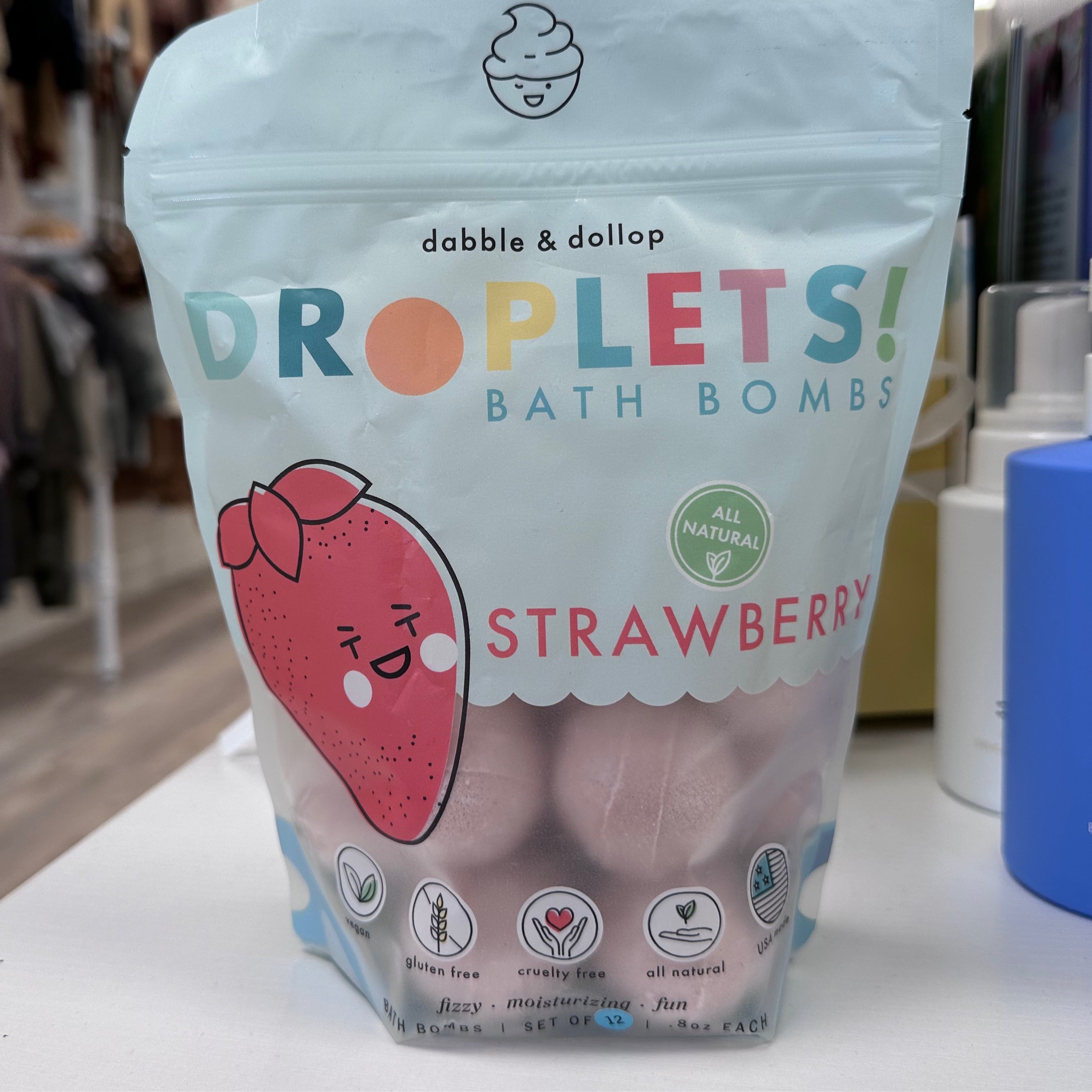 Droplets Bath Bombs Strawberry
