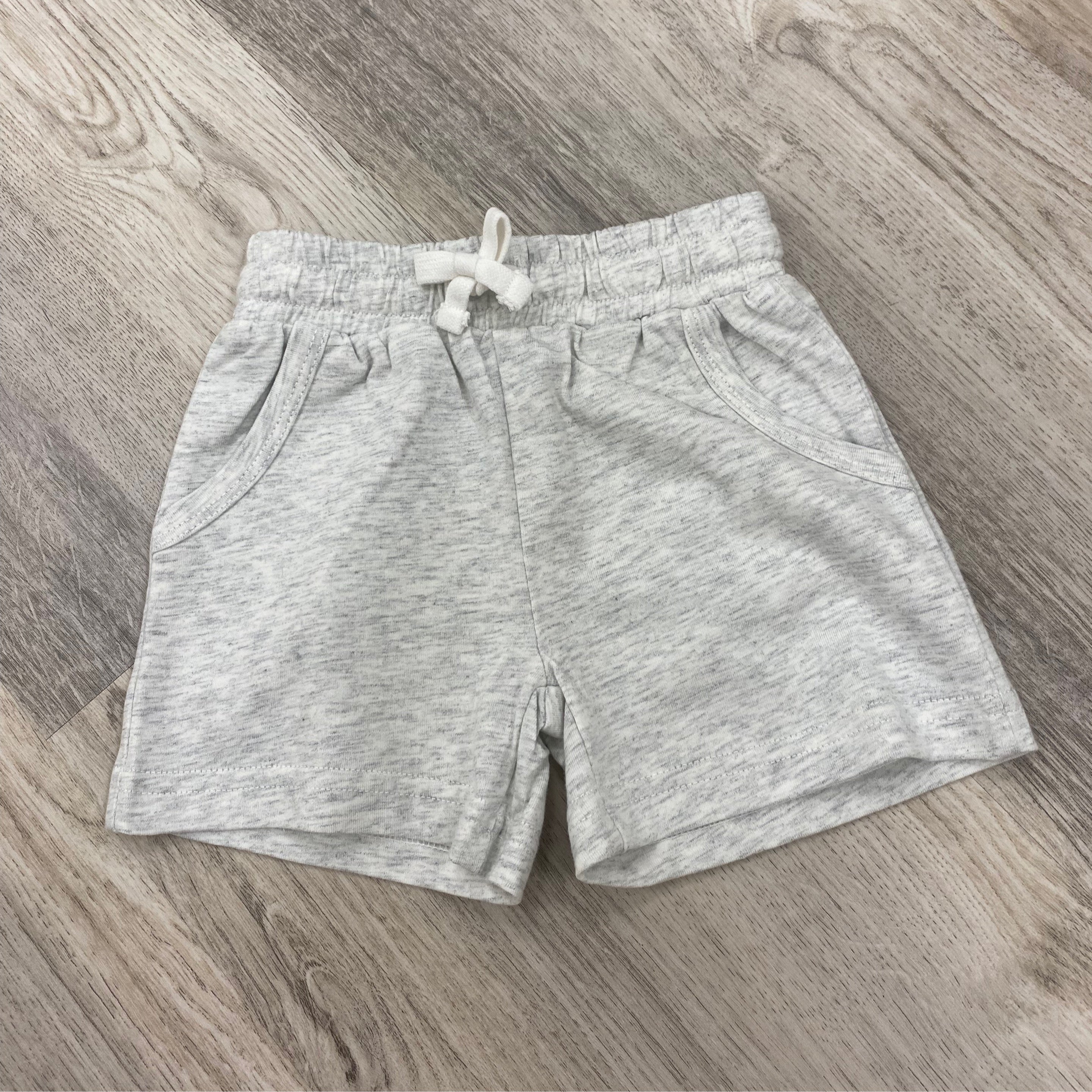 Gray Organic Relaxed Short