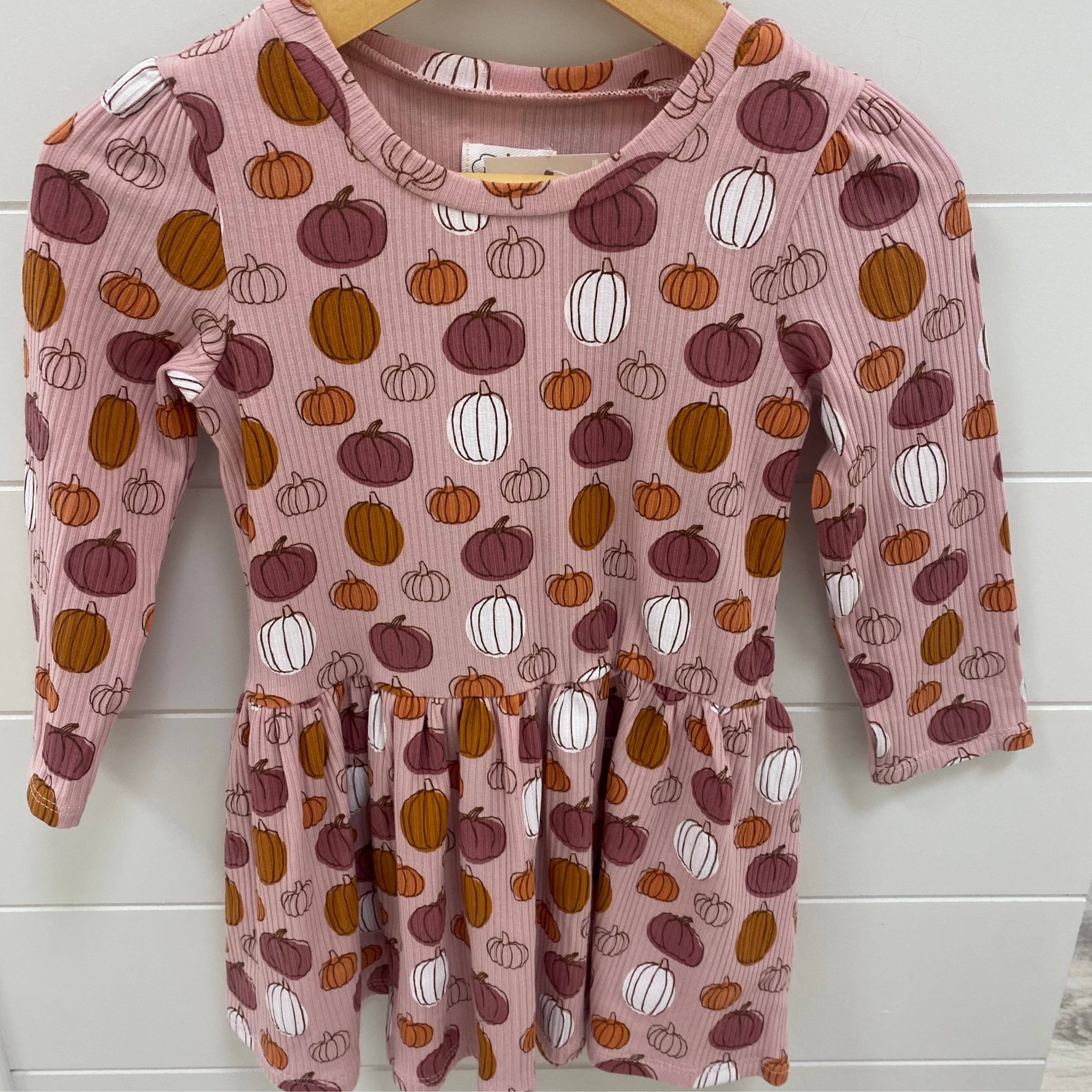 Pumpkin T-shirt Dress